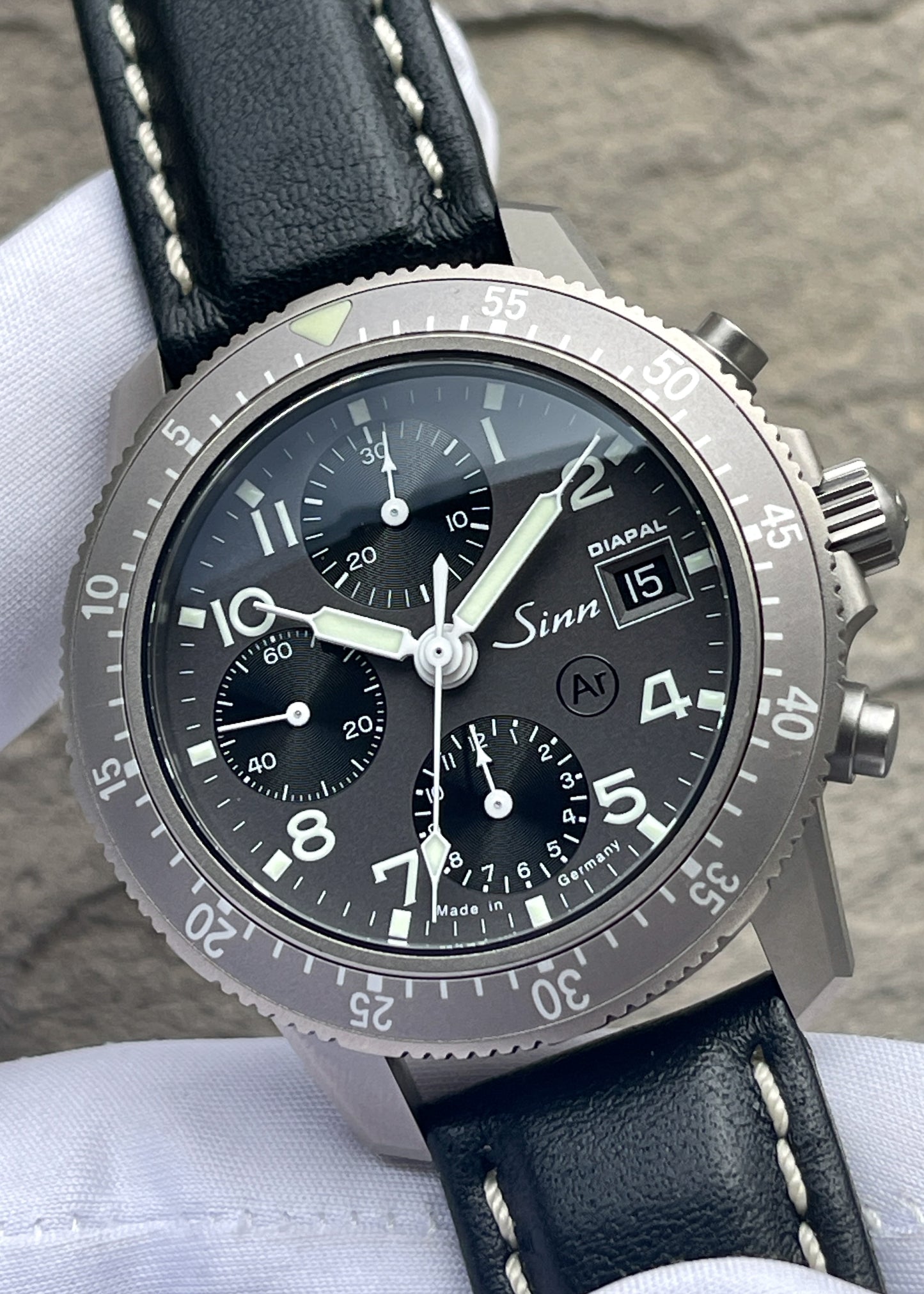 Sinn 103 Ti DIAPAL Titanium Chronograph GMT - Serial #35326 (Pre-Owned)