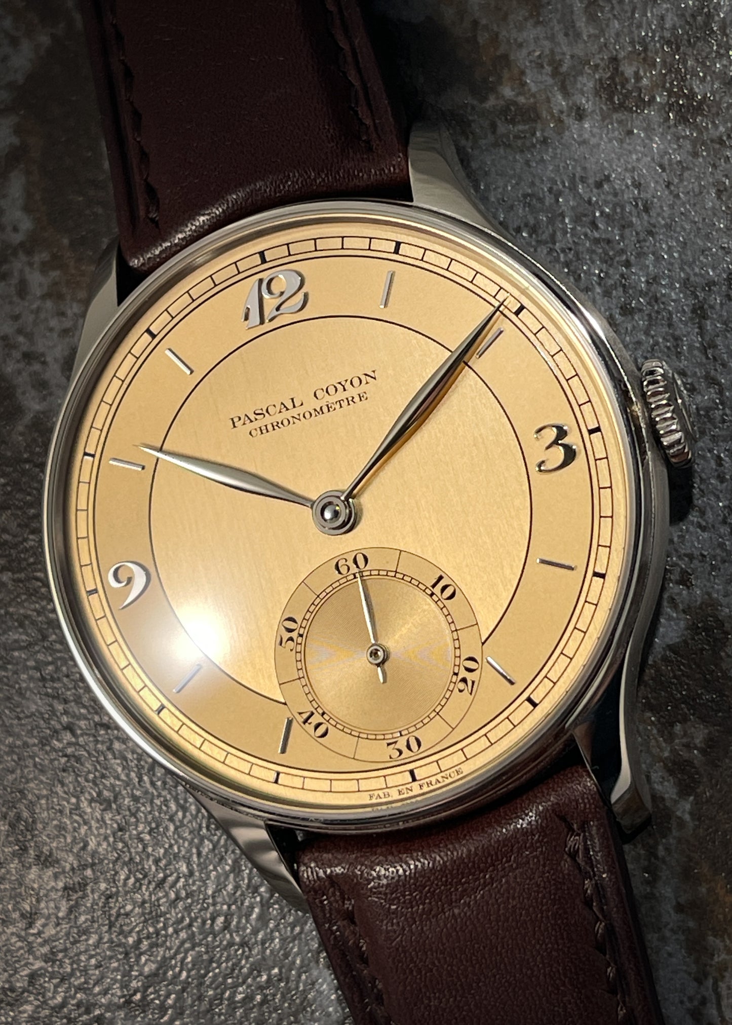 Pascal Coyon 18 White Gold "Series 2" - Serial 19HK03 (Pre-Owned)