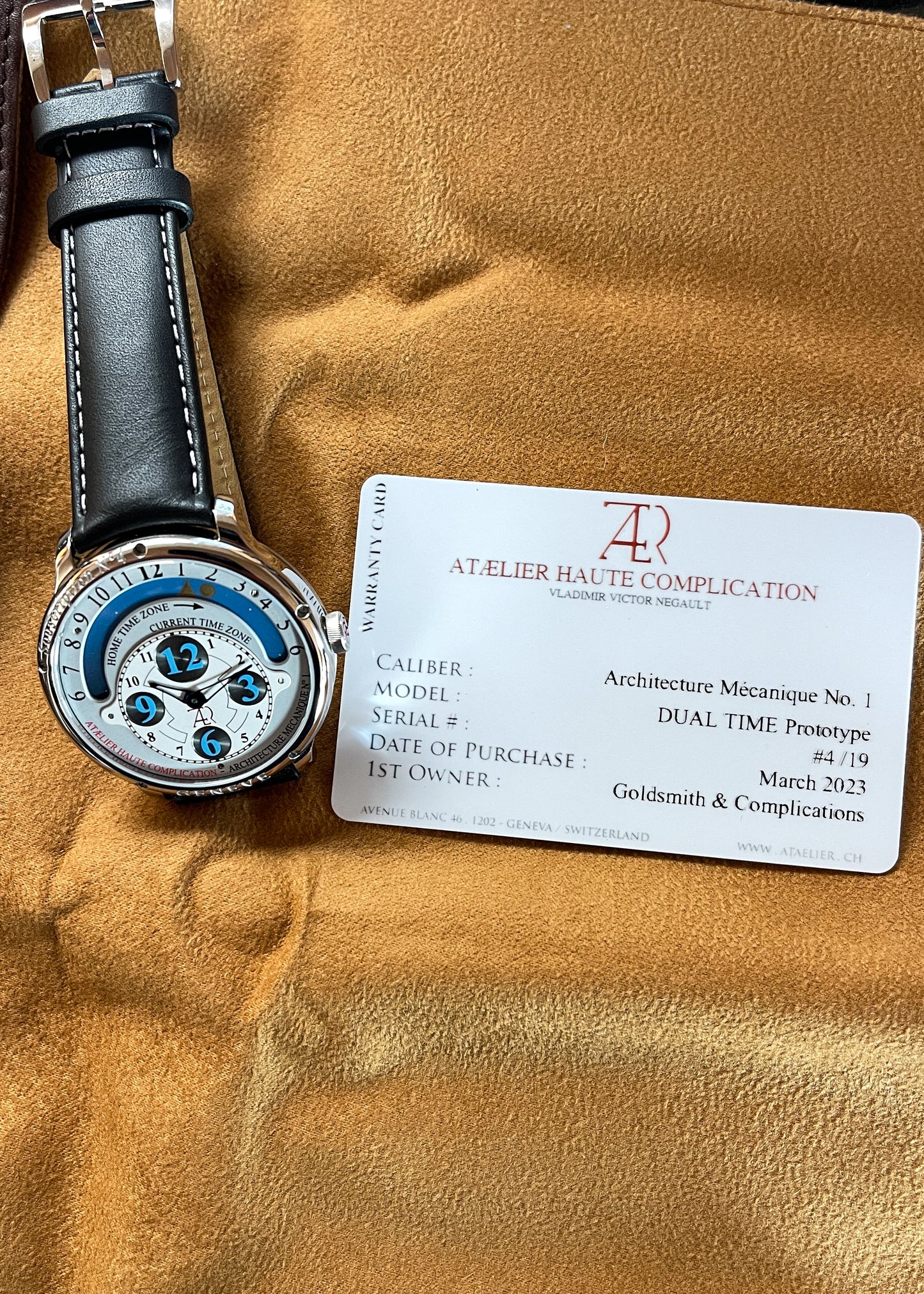 Ataelier Haute Complication DUAL TIME - Special Edition #4/19 (Pre-Owned)
