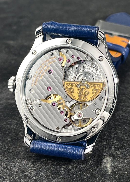 Laine V38 w/ Rhodium Guilloché Dial  - Serial #233570 (Pre-Owned)