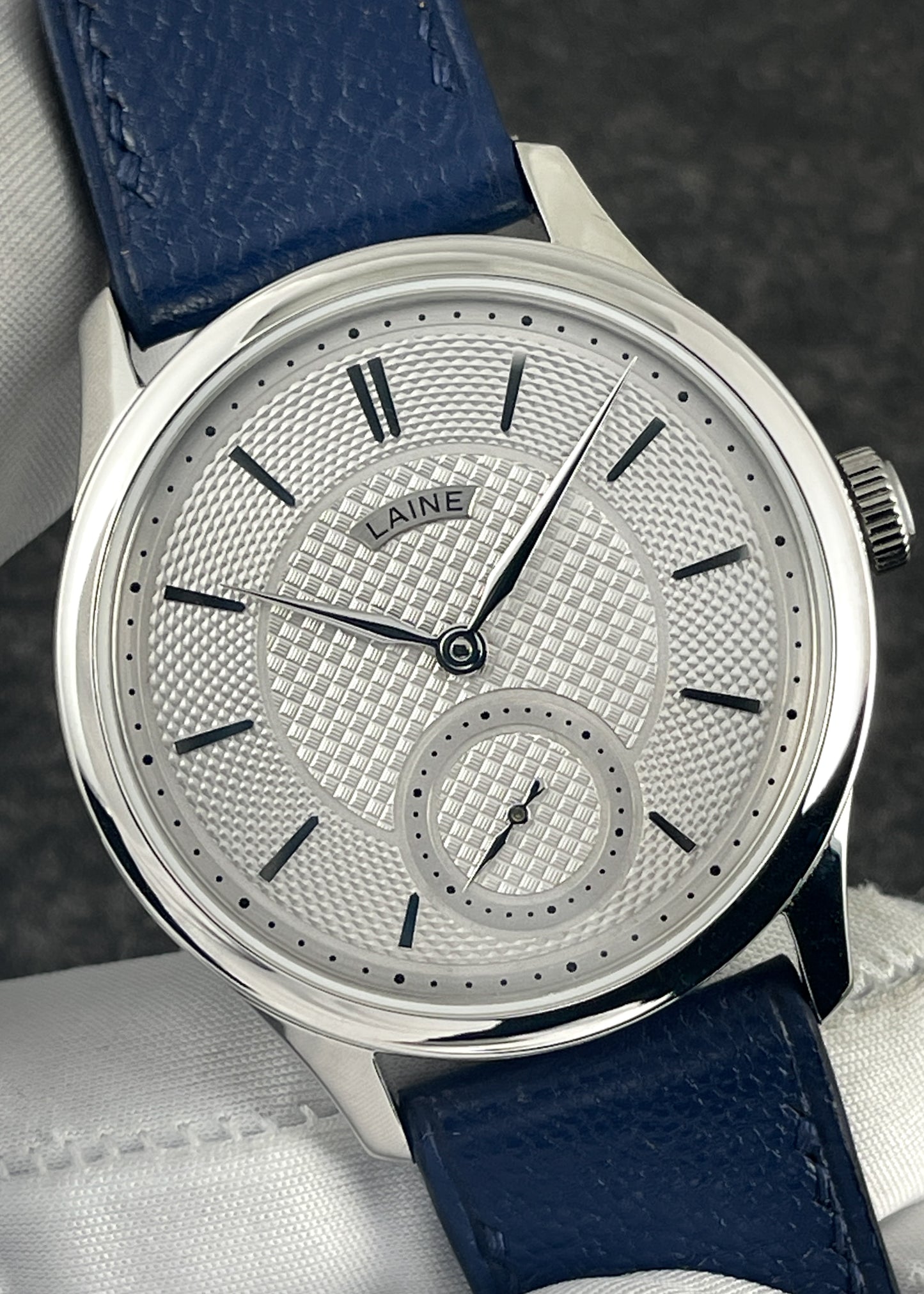 Laine V38 w/ Rhodium Guilloché Dial  - Serial #233570 (Pre-Owned)