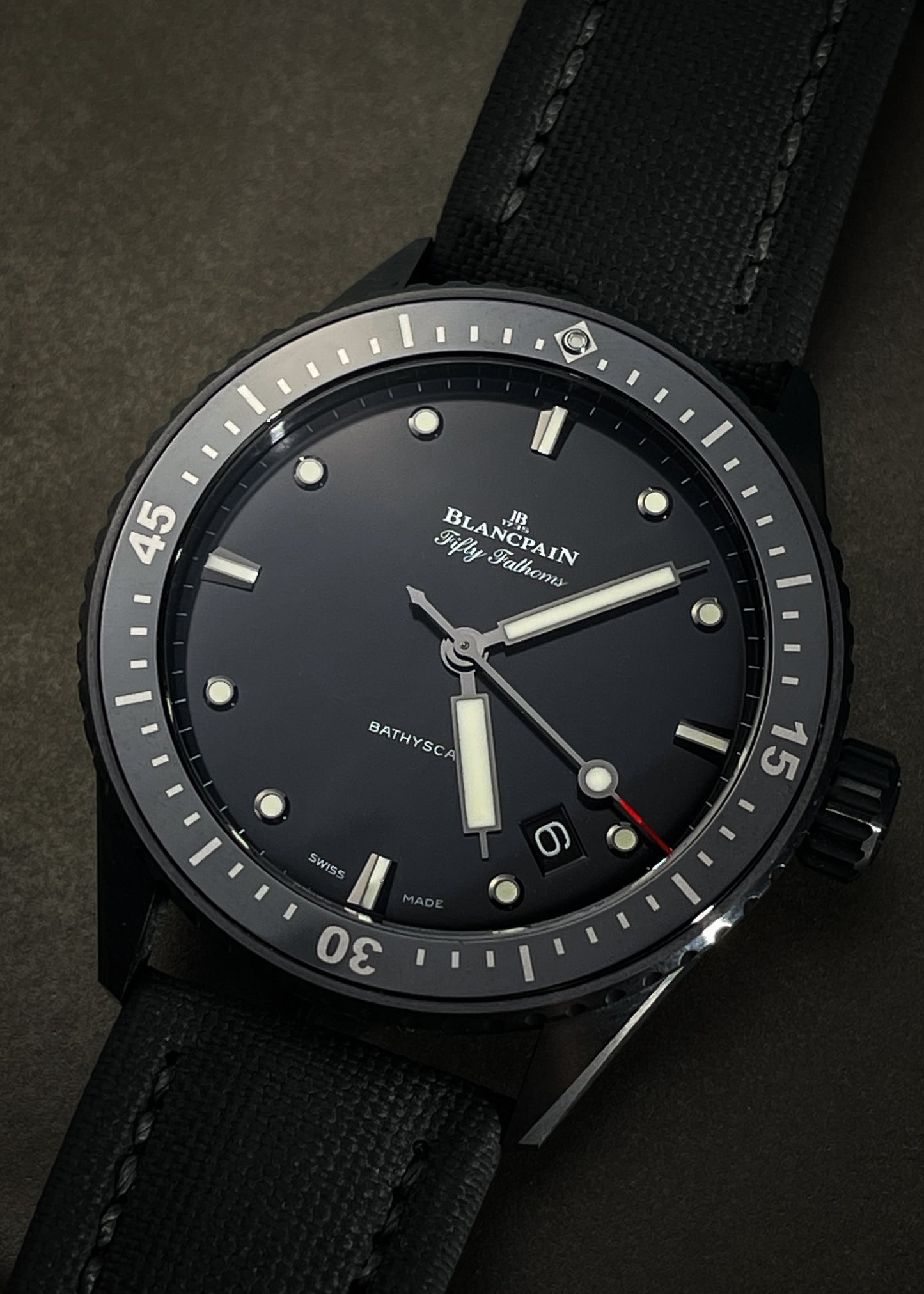 Blancpain Bathyscaphe Ceramic - Serial #6018 (Pre-Owned)