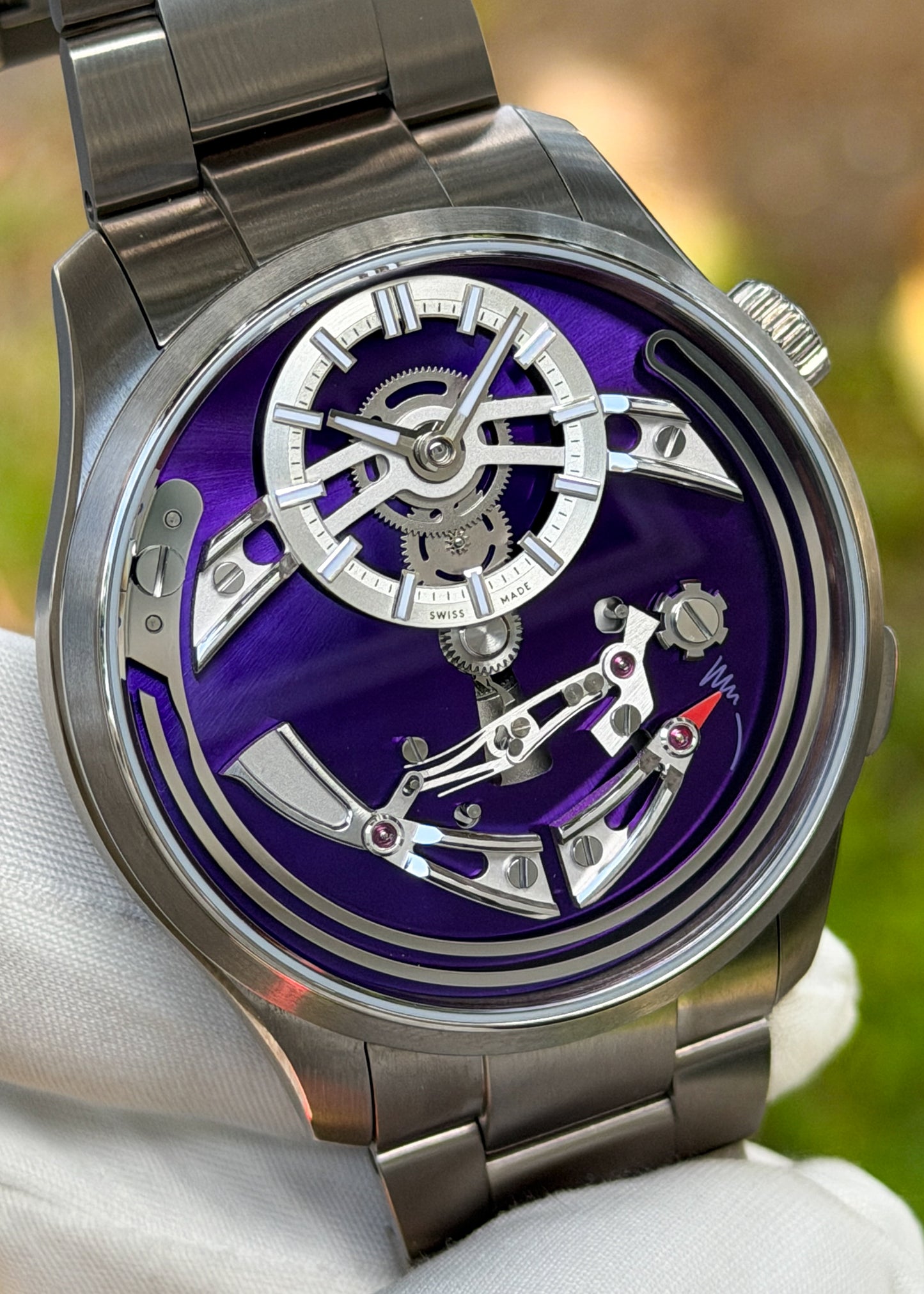 Christopher Ward C1 Bel Canto Viola w/ Titanium Bracelet - Serial #ADH-414 (Pre-Owned)