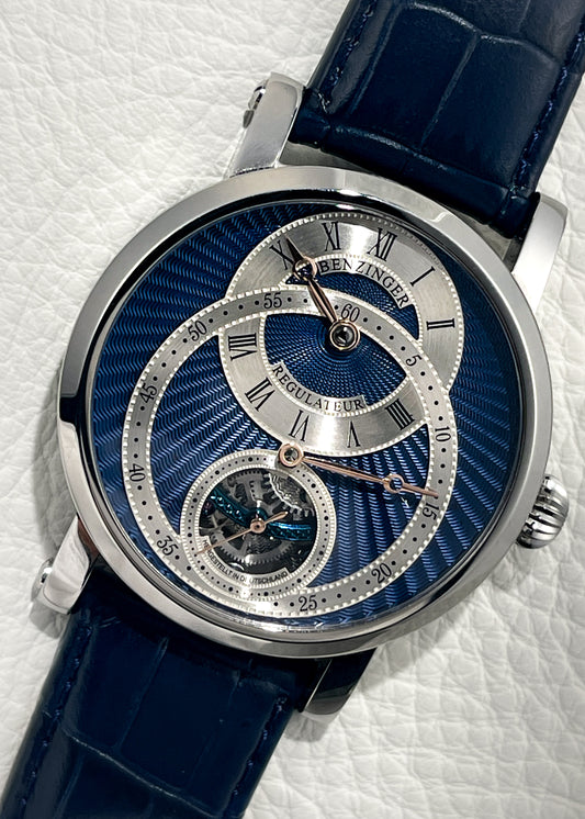 Benzinger Stainless Steel "Regulator Blue" (Pre-Owned)