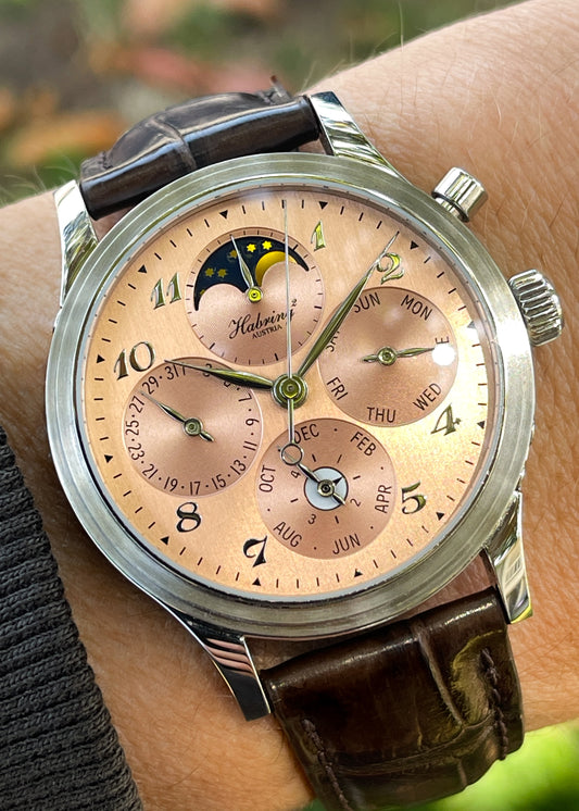 Habring² Chrono-Felix Perpetual w/ Balance Cock Engraving - Serial #15 (Pre-Owned)