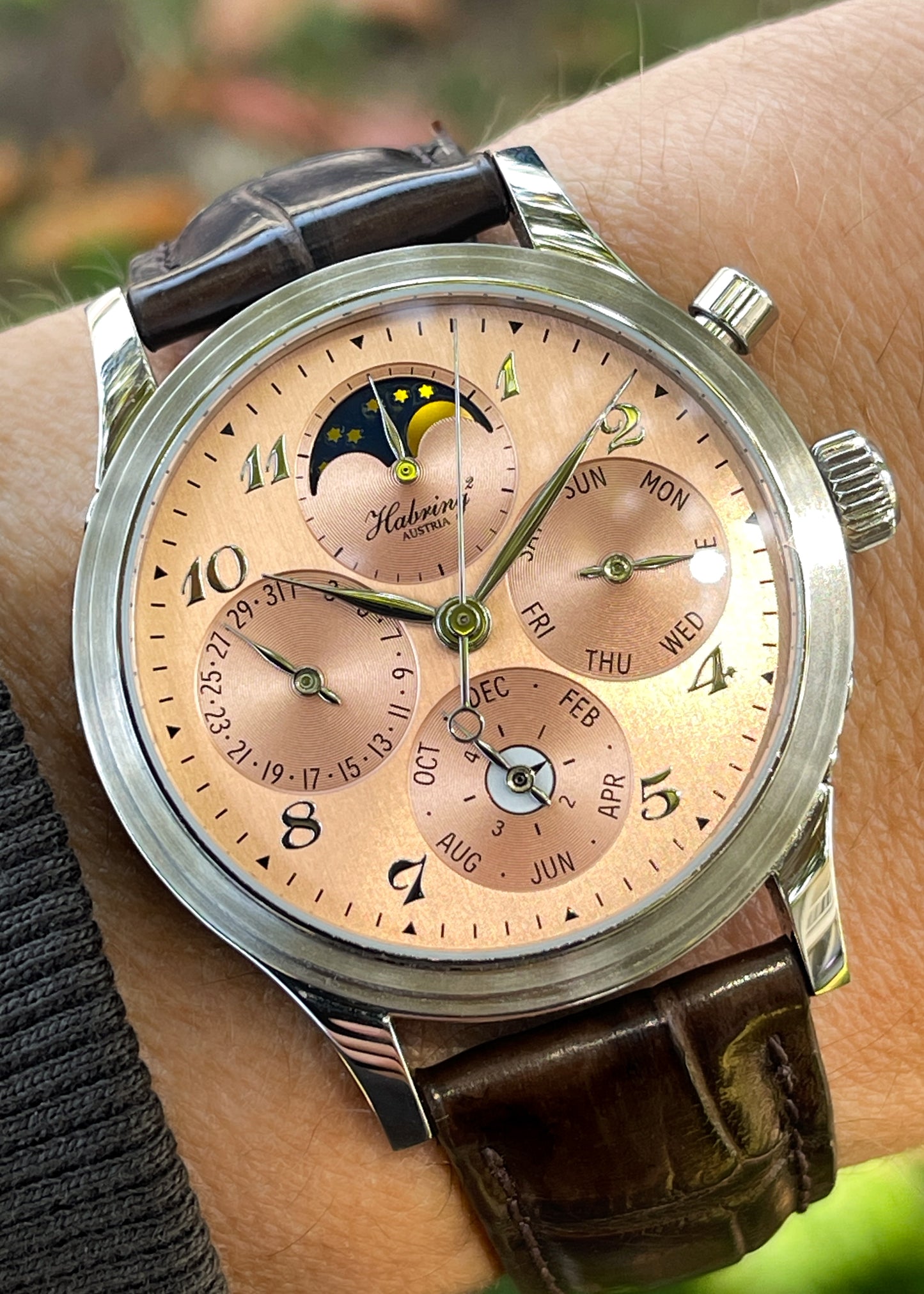 Habring² Chrono-Felix Perpetual w/ Balance Cock Engraving - Serial #15 (Pre-Owned)