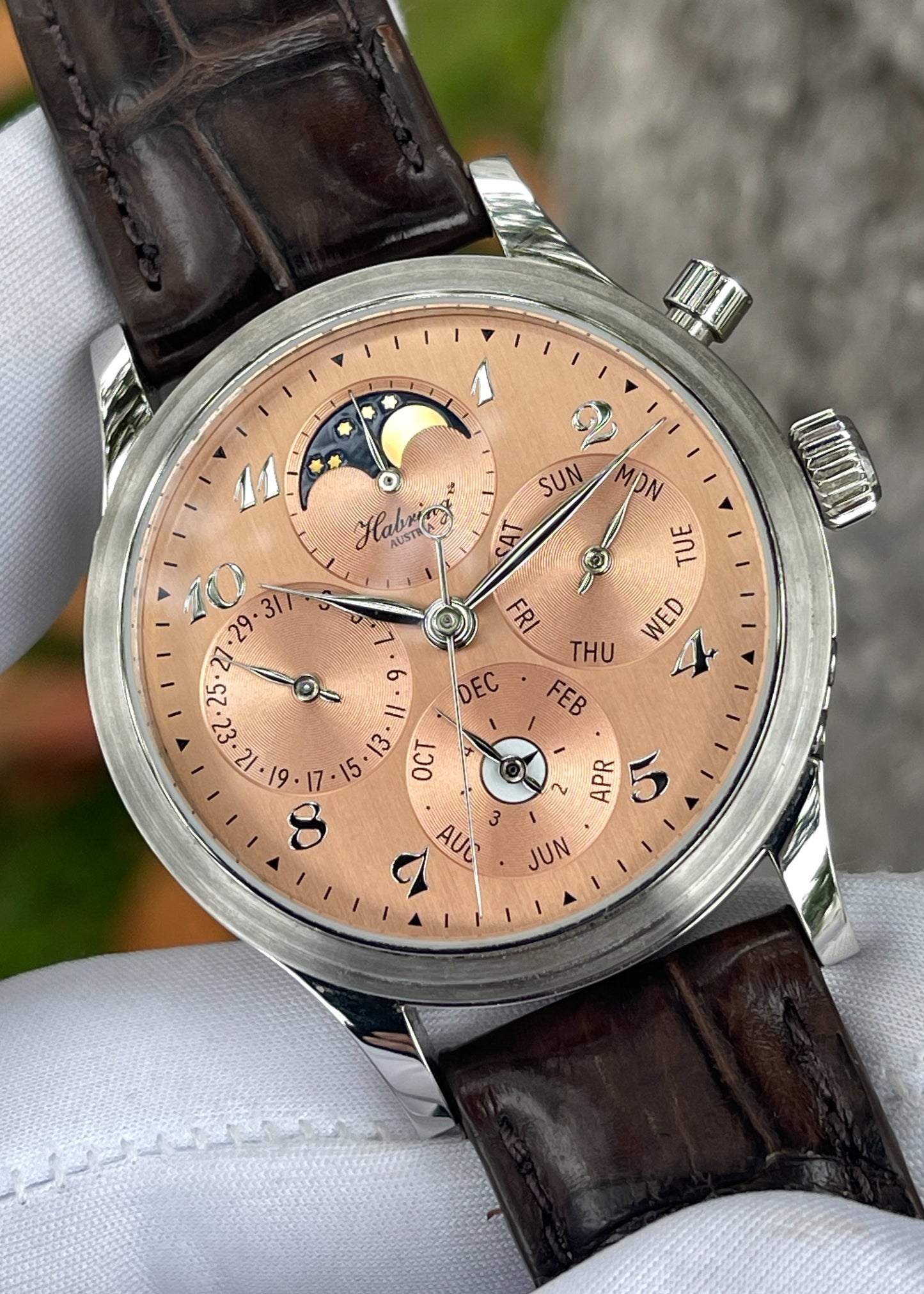 Habring² Chrono-Felix Perpetual w/ Balance Cock Engraving - Serial #15 (Pre-Owned)