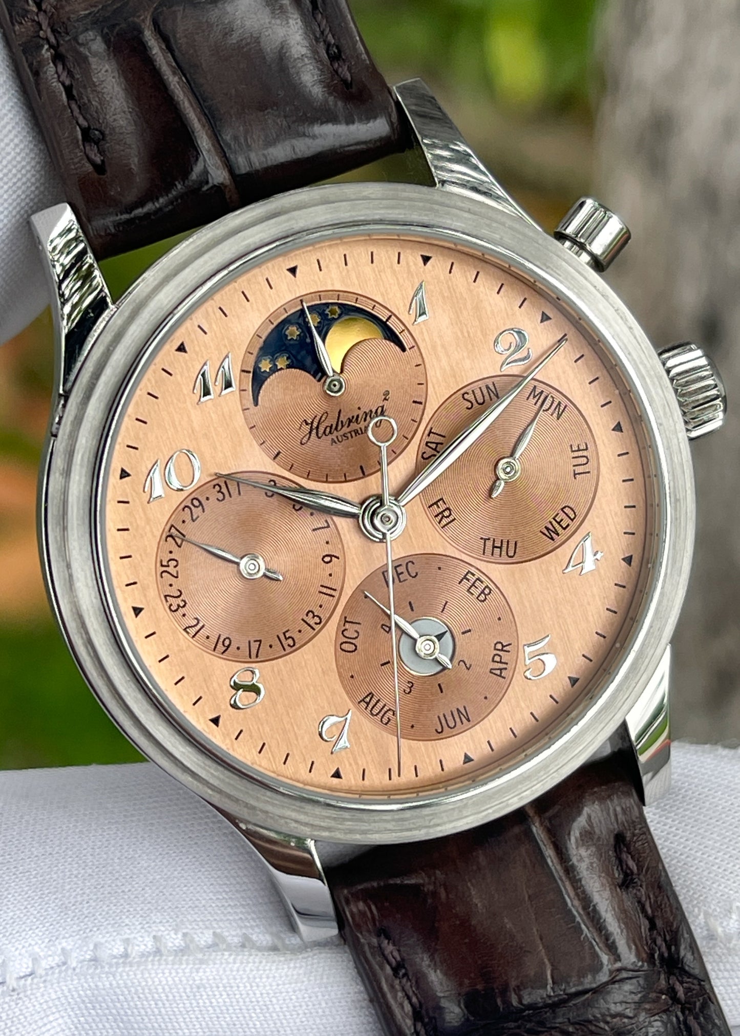 Habring² Chrono-Felix Perpetual w/ Balance Cock Engraving - Serial #15 (Pre-Owned)