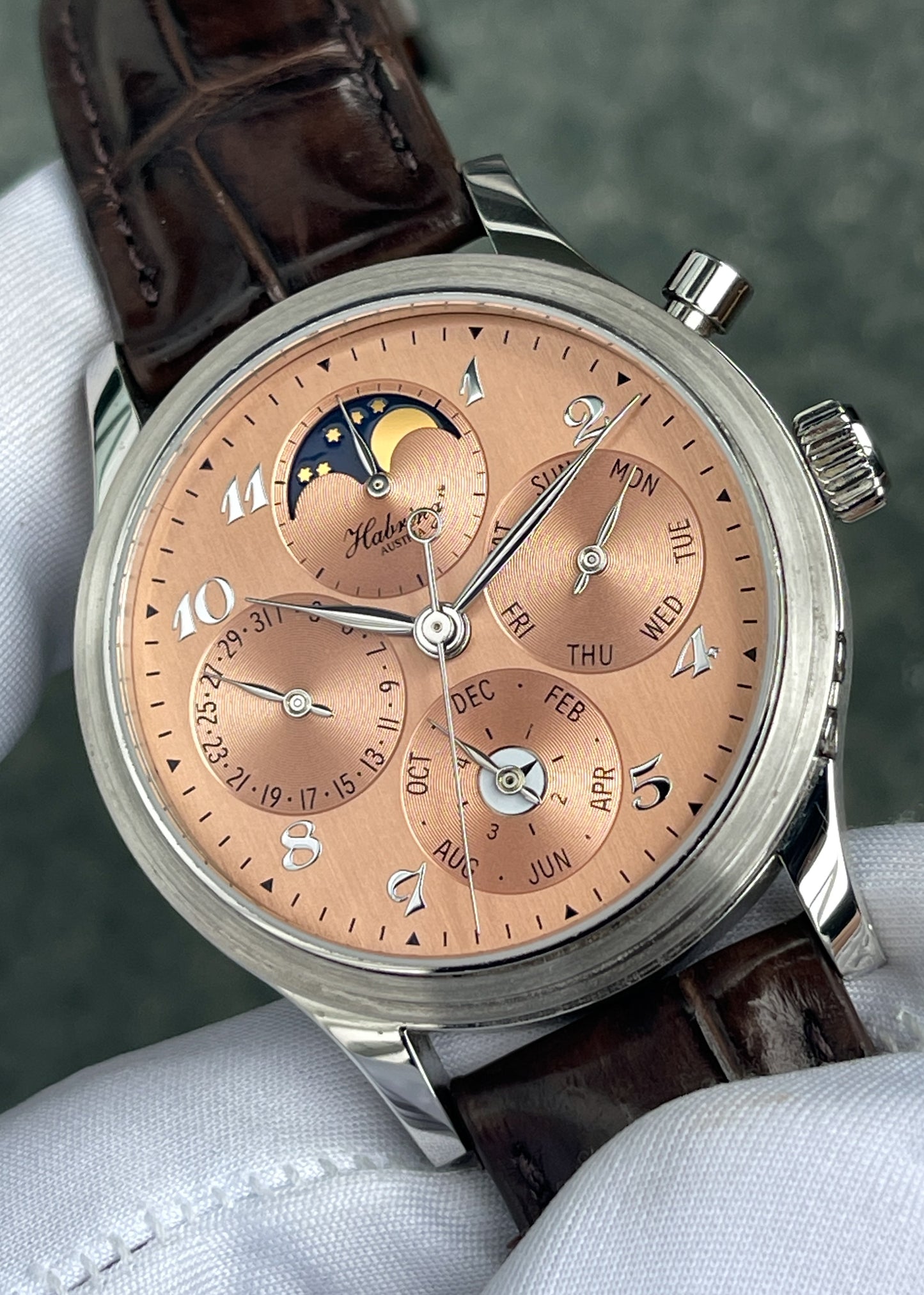 Habring² Chrono-Felix Perpetual w/ Balance Cock Engraving - Serial #15 (Pre-Owned)