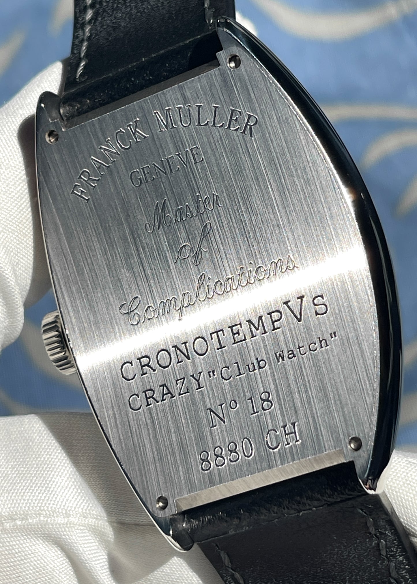 Franck Muller Crazy Hours 8880CH "CronotempVs Crazy Club Watch" - Serial #18 (Pre-Owned)