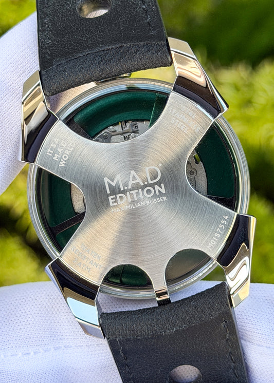 M.A.D. Editions M.A.D.1 GREEN "Lucky Clover" Stainless Steel (Pre-Owned)