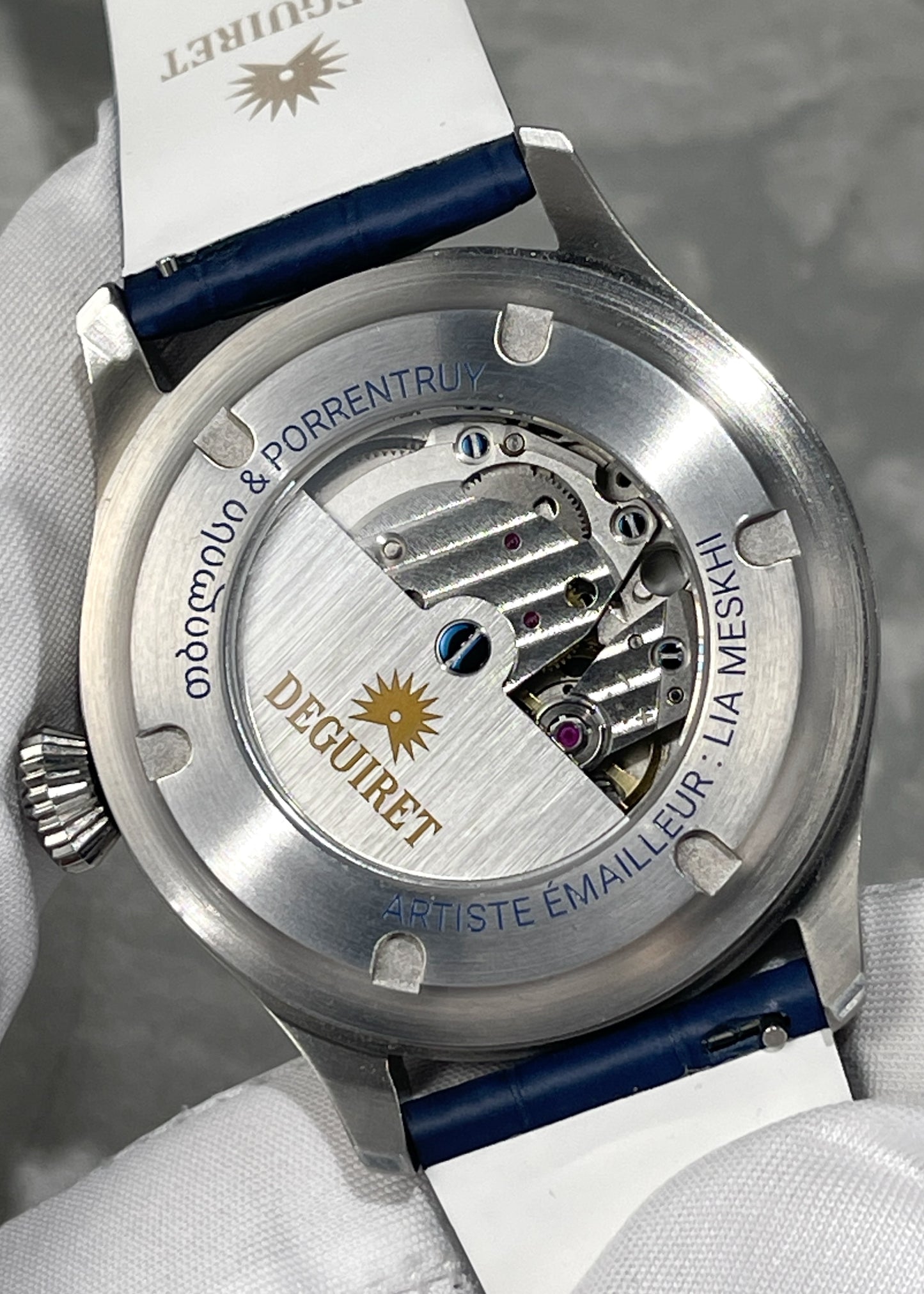 Deguiret "Drôle d’Oiseau" w/ Cloisonné Enamel Dial - Serial# DGT-010 (Pre-Owned)