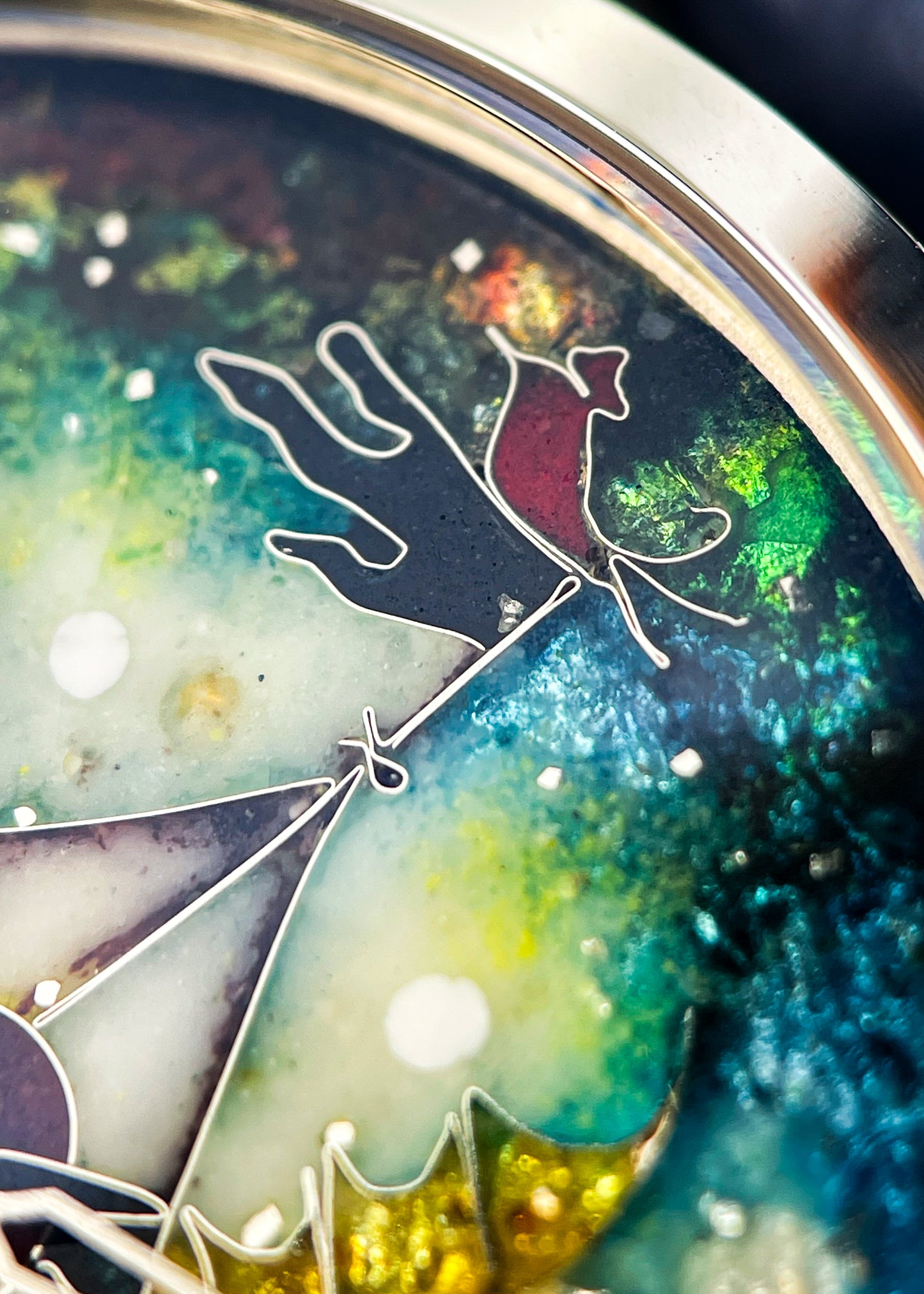 Deguiret "Drôle d’Oiseau" w/ Cloisonné Enamel Dial - Serial# DGT-010 (Pre-Owned)