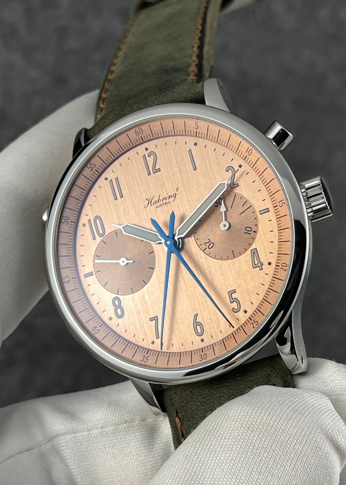 Habring² Doppel 38 Salmon Dial - Serial #10 (Pre-Owned)