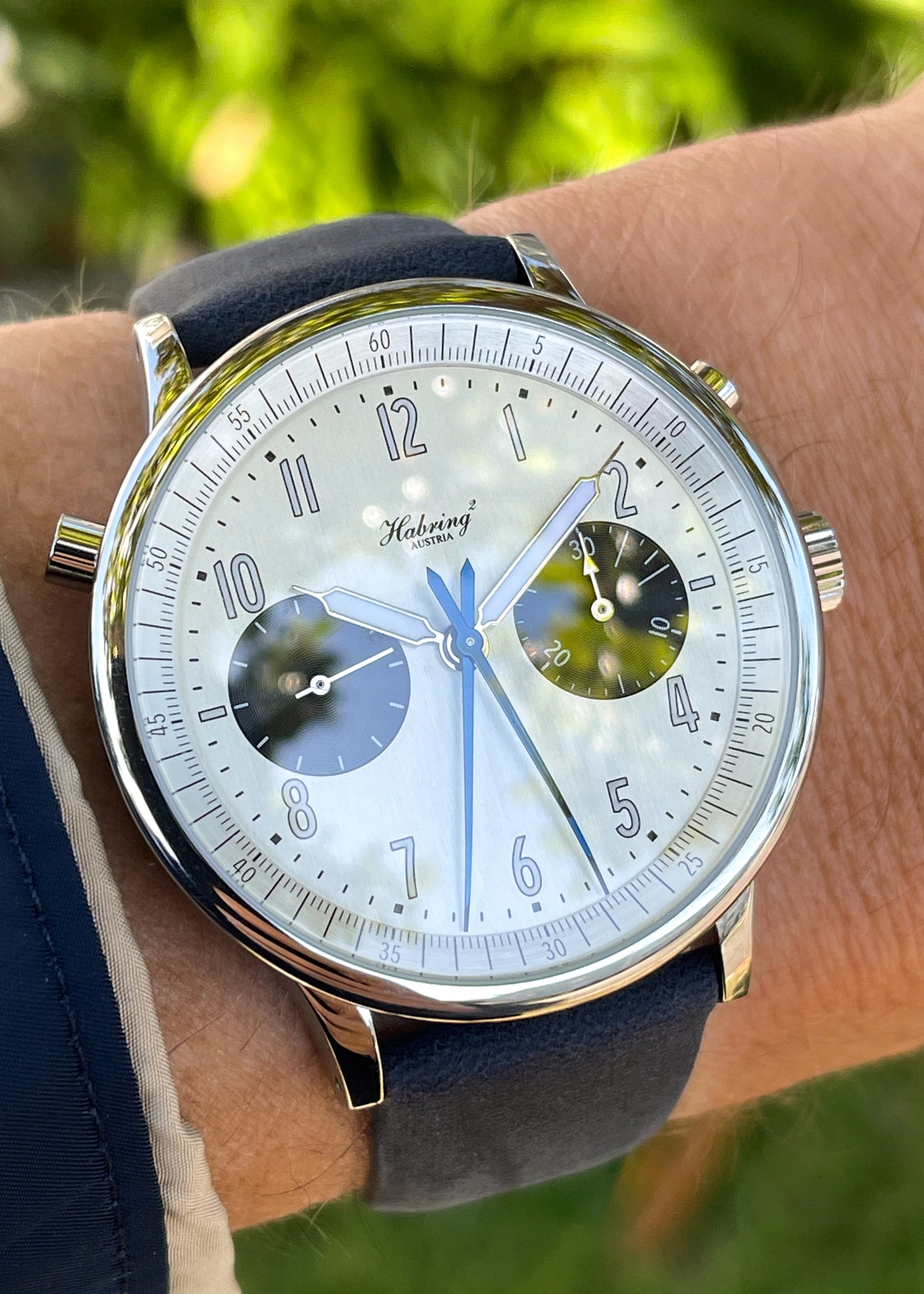 Habring² Doppel 38 Panda Dial w/ 41mm Bezel (Pre-Order)