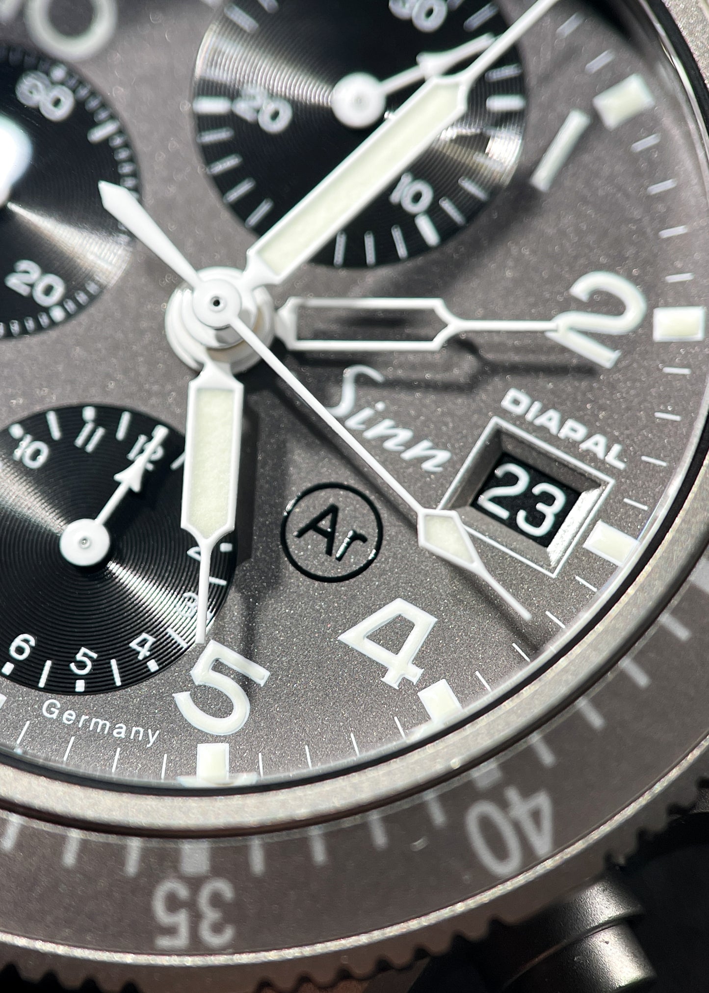 Sinn 103 Ti DIAPAL Titanium Chronograph GMT - Serial #35326 (Pre-Owned)