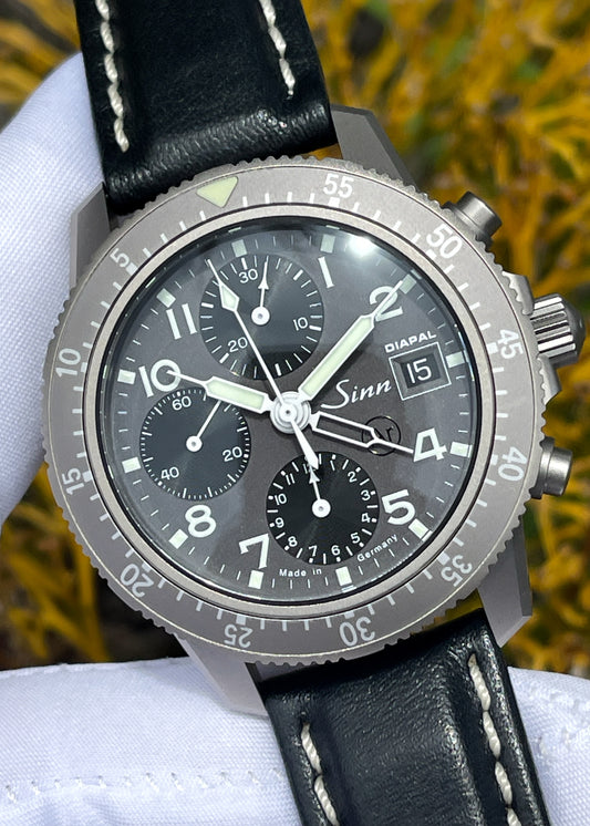 Sinn 103 Ti DIAPAL Titanium Chronograph GMT - Serial #35326 (Pre-Owned)