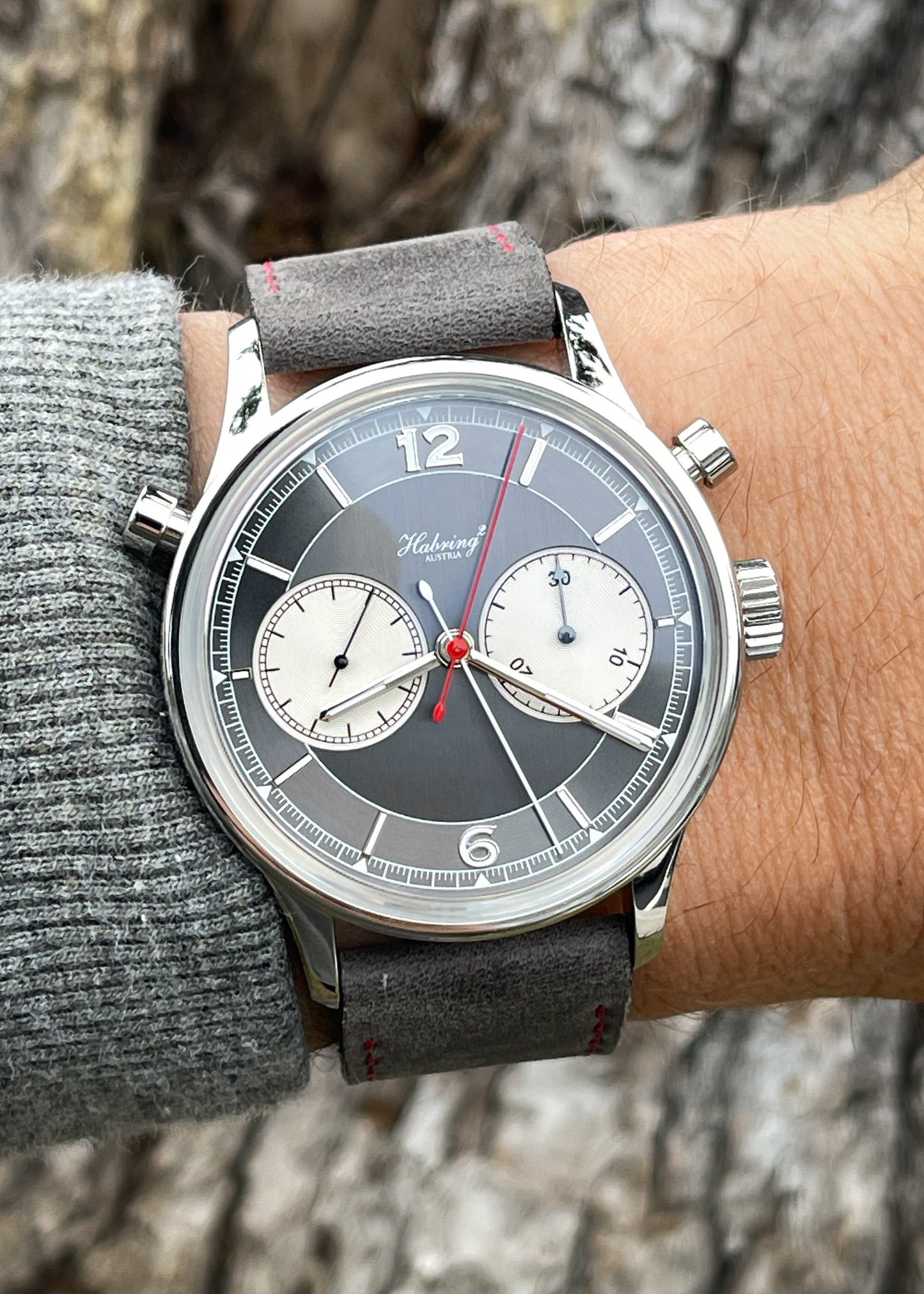 Habring² Doppel 3 Anthracite Dial - Serial #05-2016 (Pre-Owned)