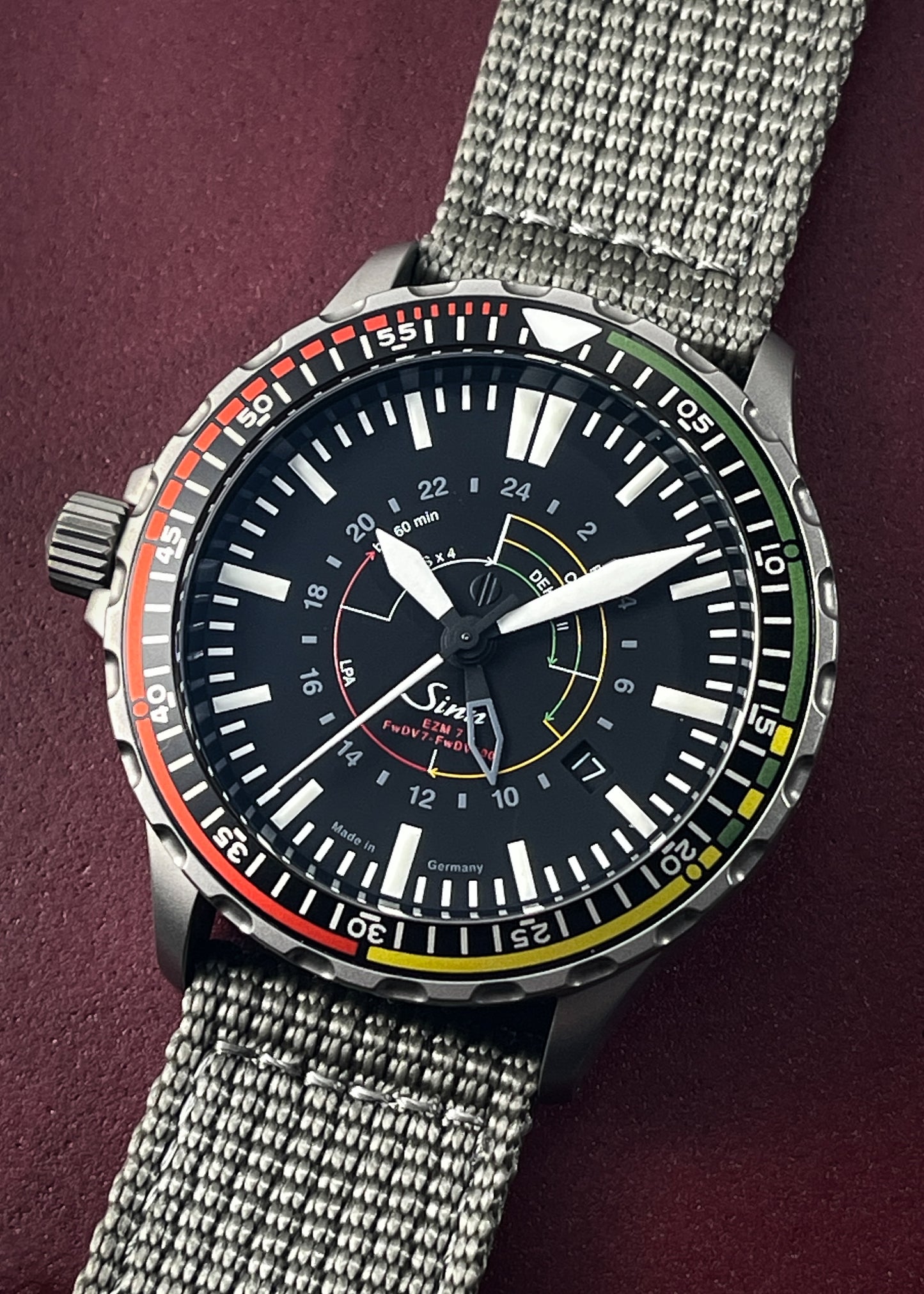 Sinn EZM 7 Tegimented Steel - Serial #857.2212 (Pre-Owned)