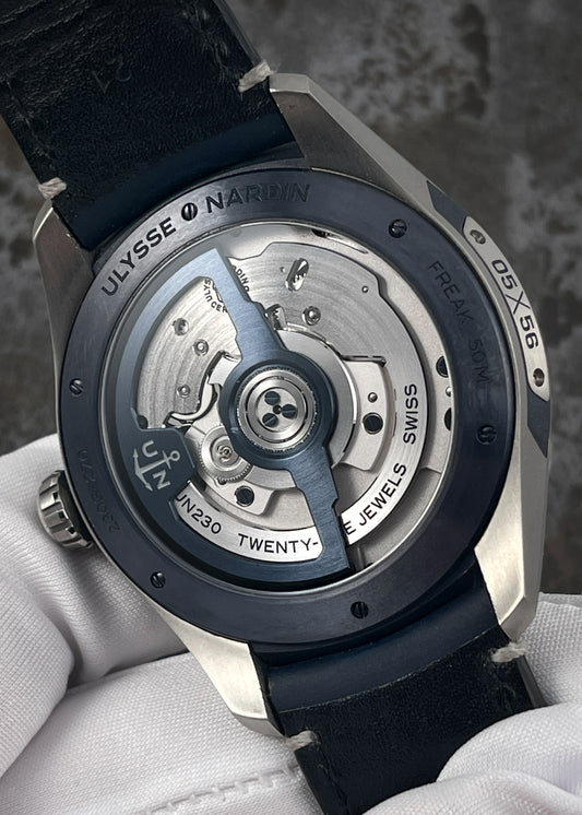 Ulysses Nardin Freak X Titanium Blue SE - Serial #5/56 (Pre-Owned)