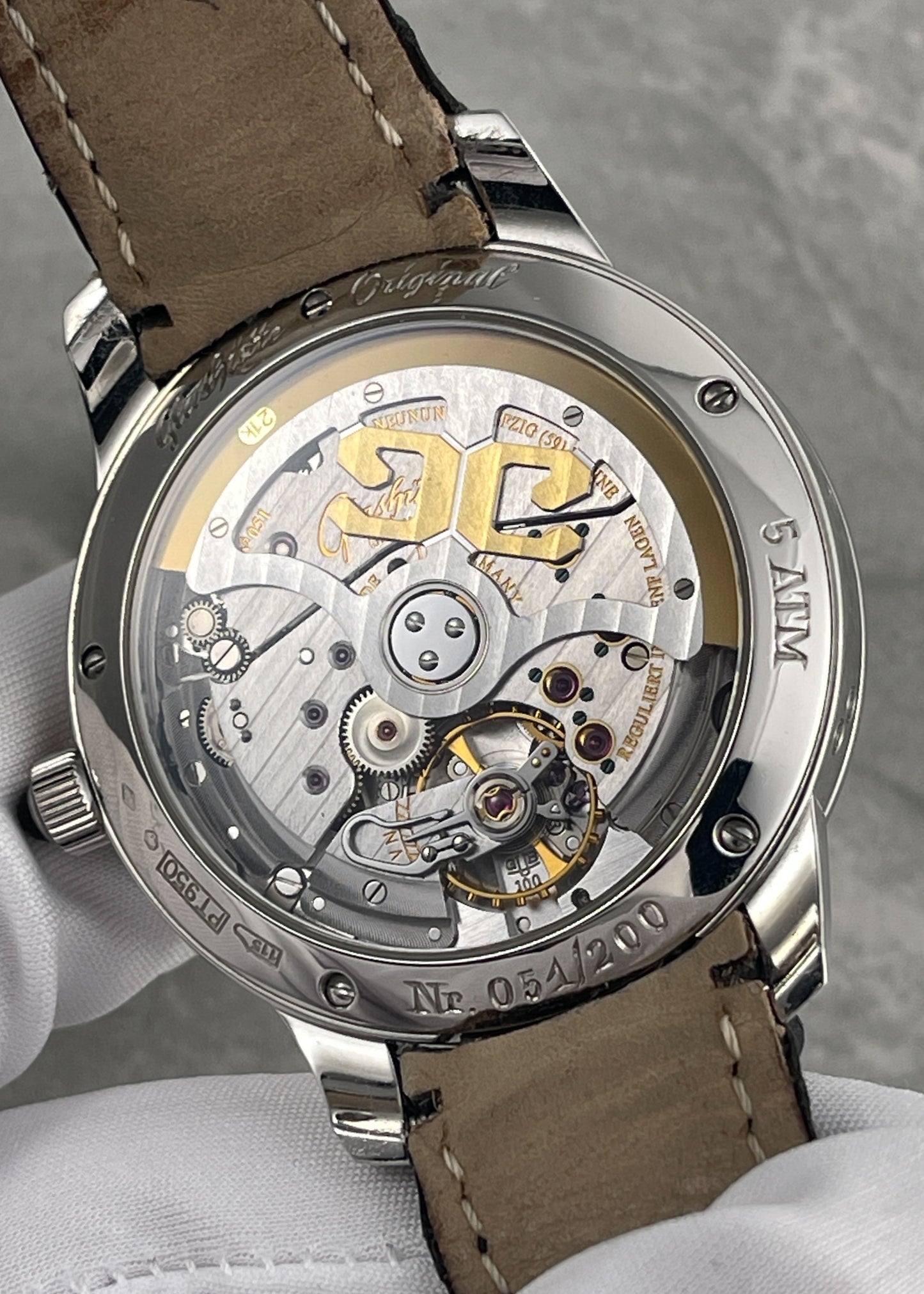 Glashütte Original Platinum Senator Perpetual Calendar - Special Edition #51/200 (Pre-Owned)