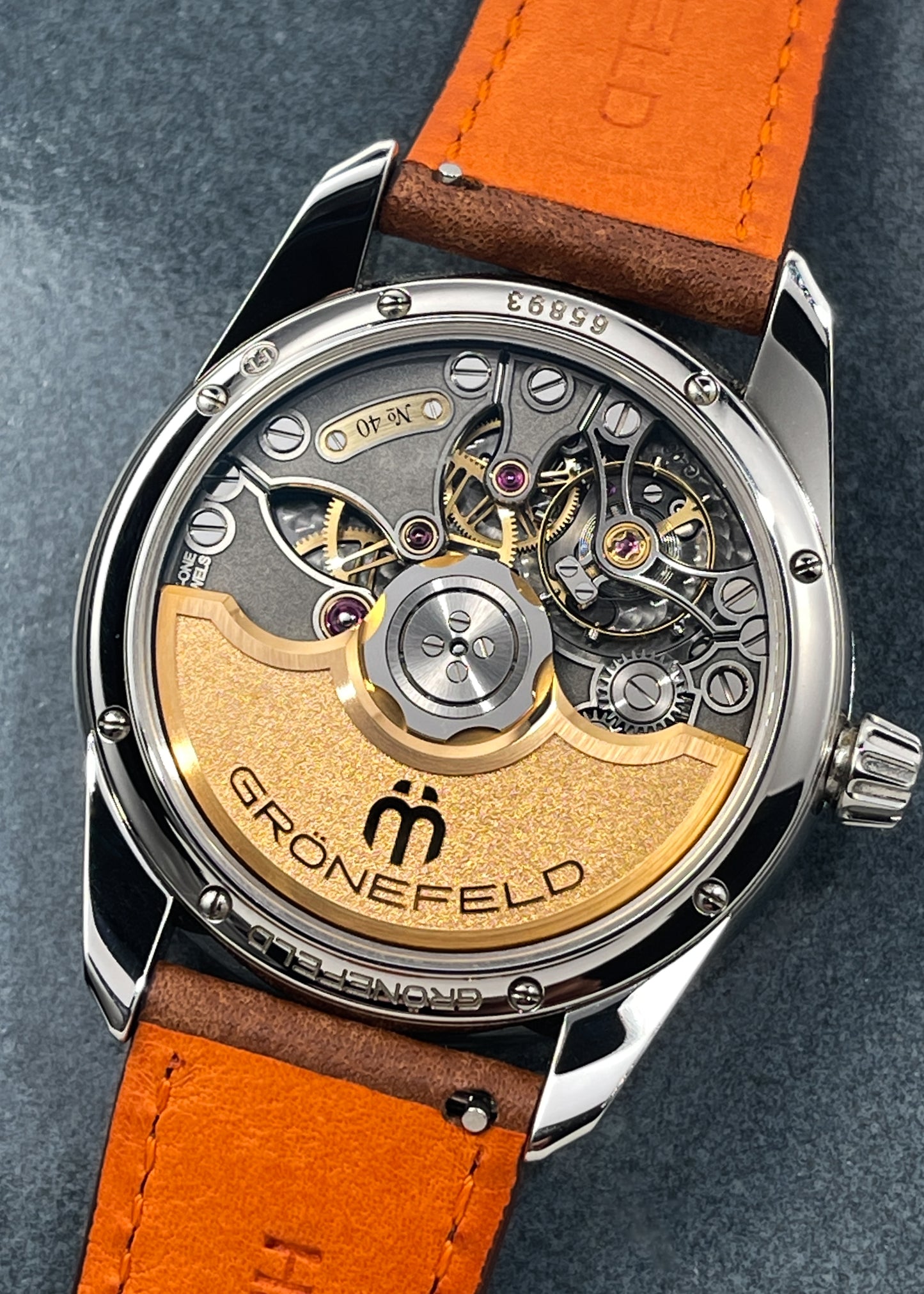 Grönefeld 1941 Principia Salmon Dial - Serial #40 (Pre-Owned)