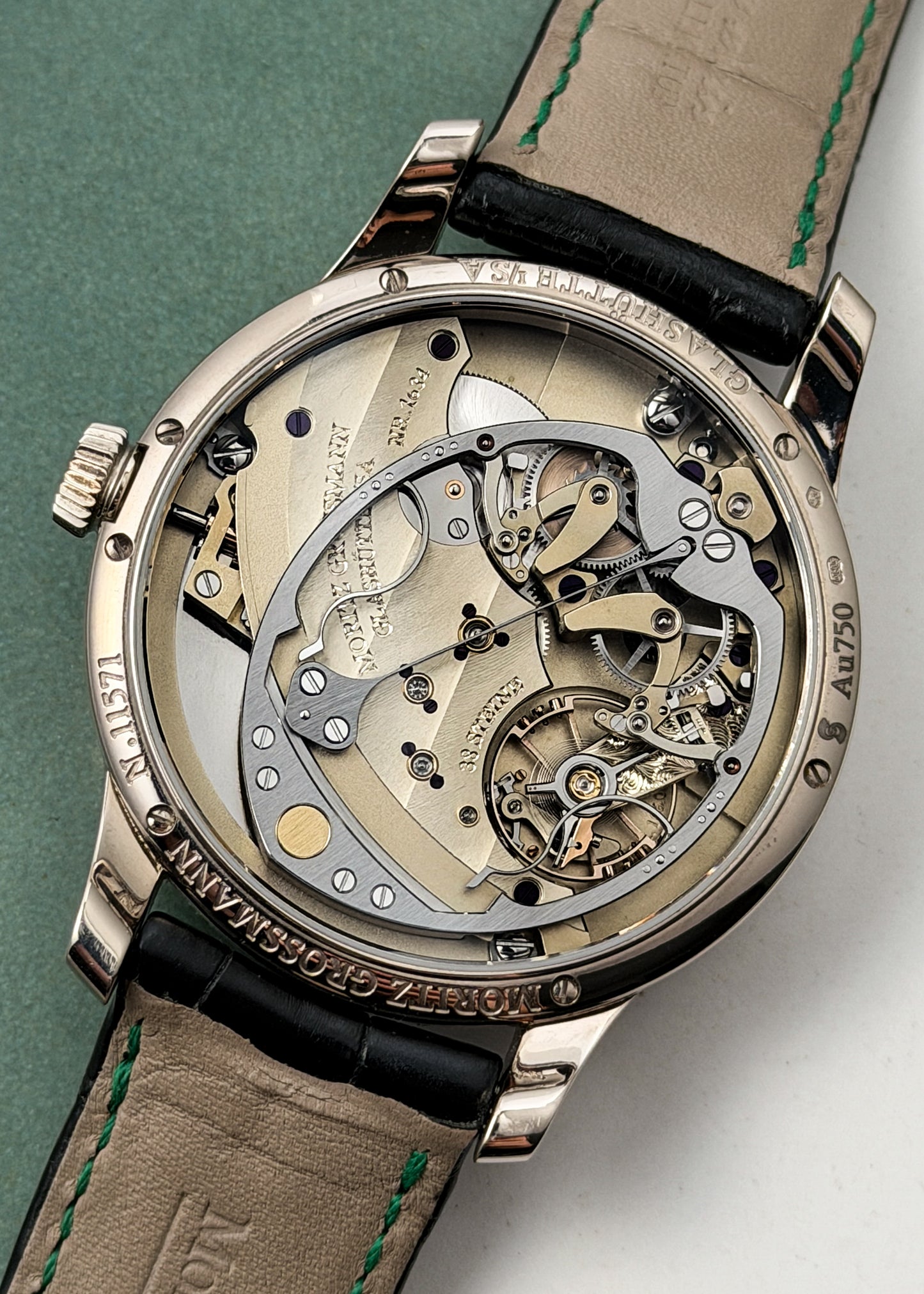 Moritz Grossmann 18k White Gold Hamatic x Kari Voutilainen PIECE UNIQUE - Serial #11571 (Pre-Owned)