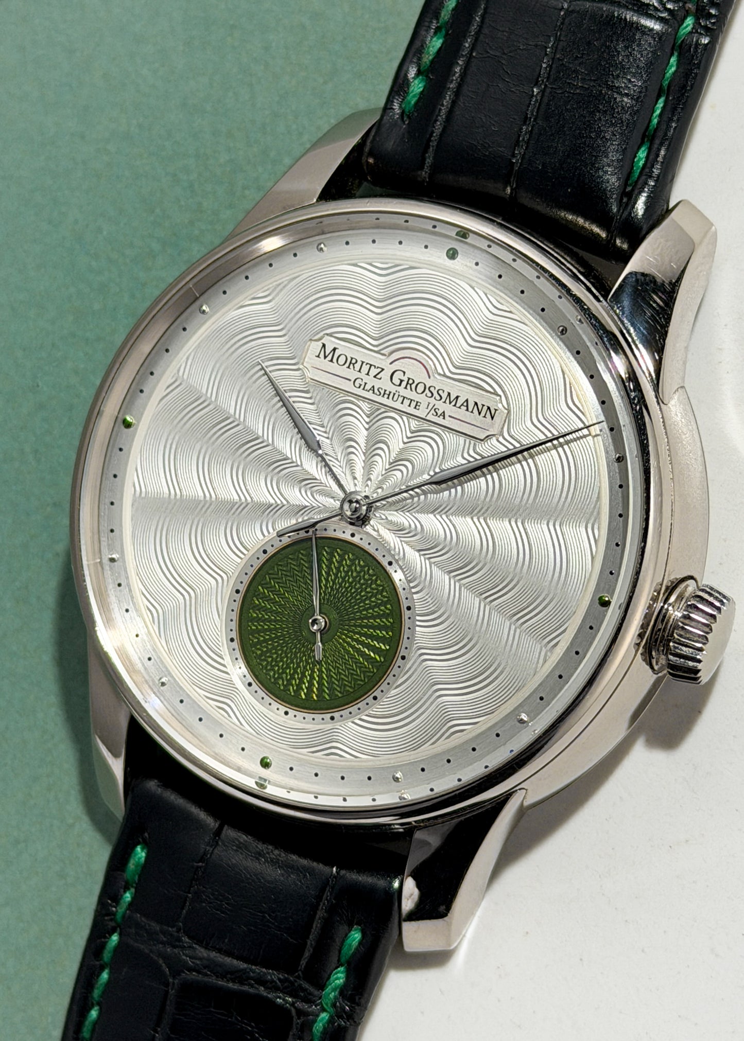 Moritz Grossmann 18k White Gold Hamatic x Kari Voutilainen PIECE UNIQUE - Serial #11571 (Pre-Owned)