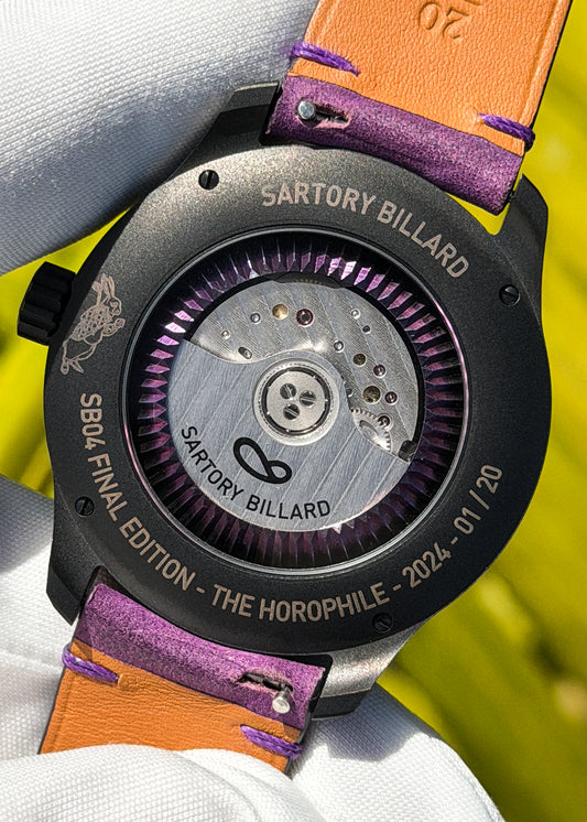 Sartory Billard SB04 "Horophile Final Edition" w/ Lumed Hour & Minute Hand - Serial #1/20 (Pre-0wned)