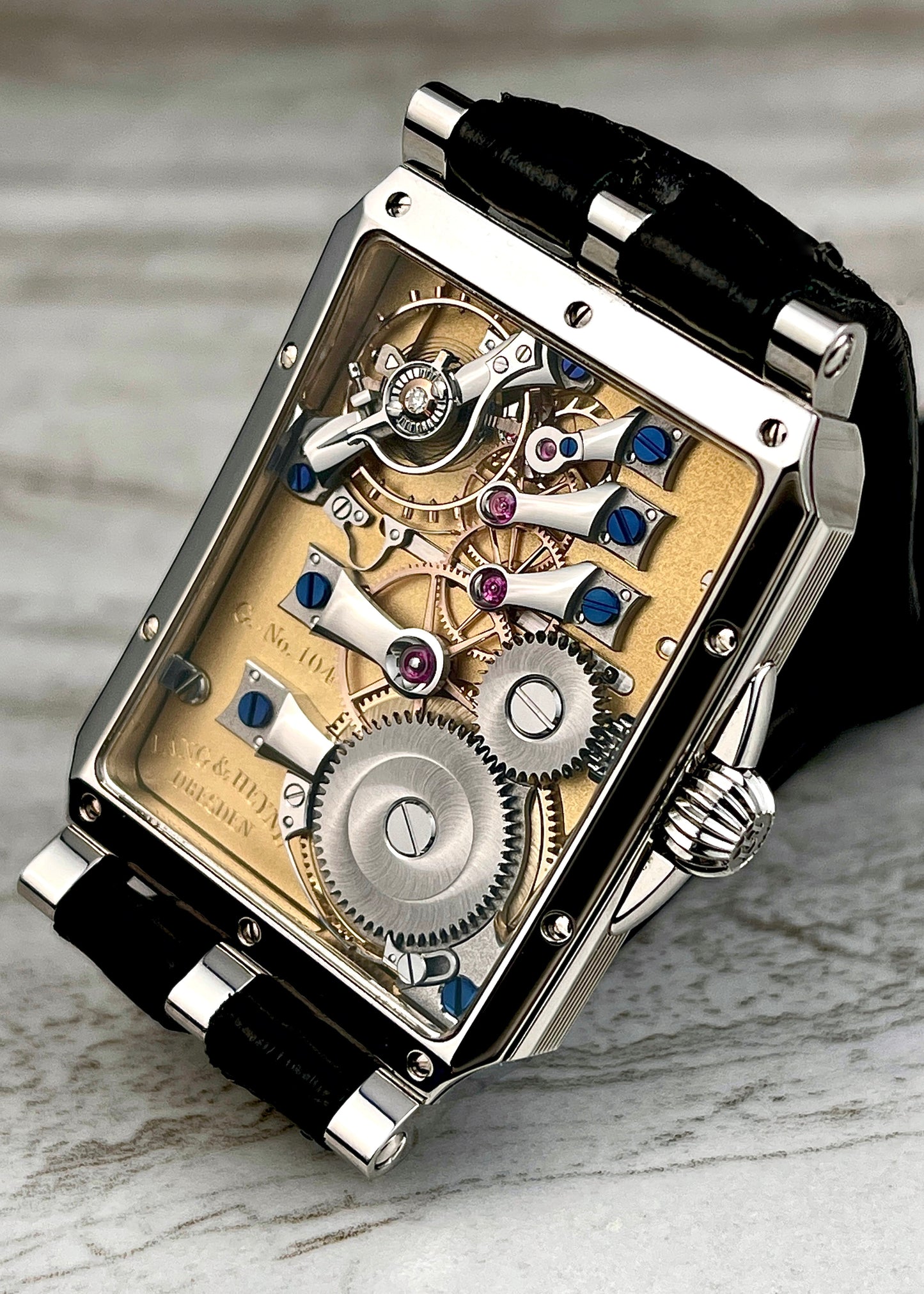 Lang & Heyne "Georg" Stainless Steel - Serial #104 (Pre-Owned)