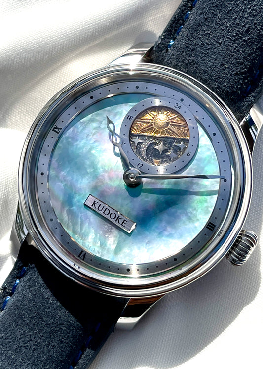KUDOKE "Kudoke 2" Stainless Steel w/ Tahitian MOP Dial (Pre-Order)