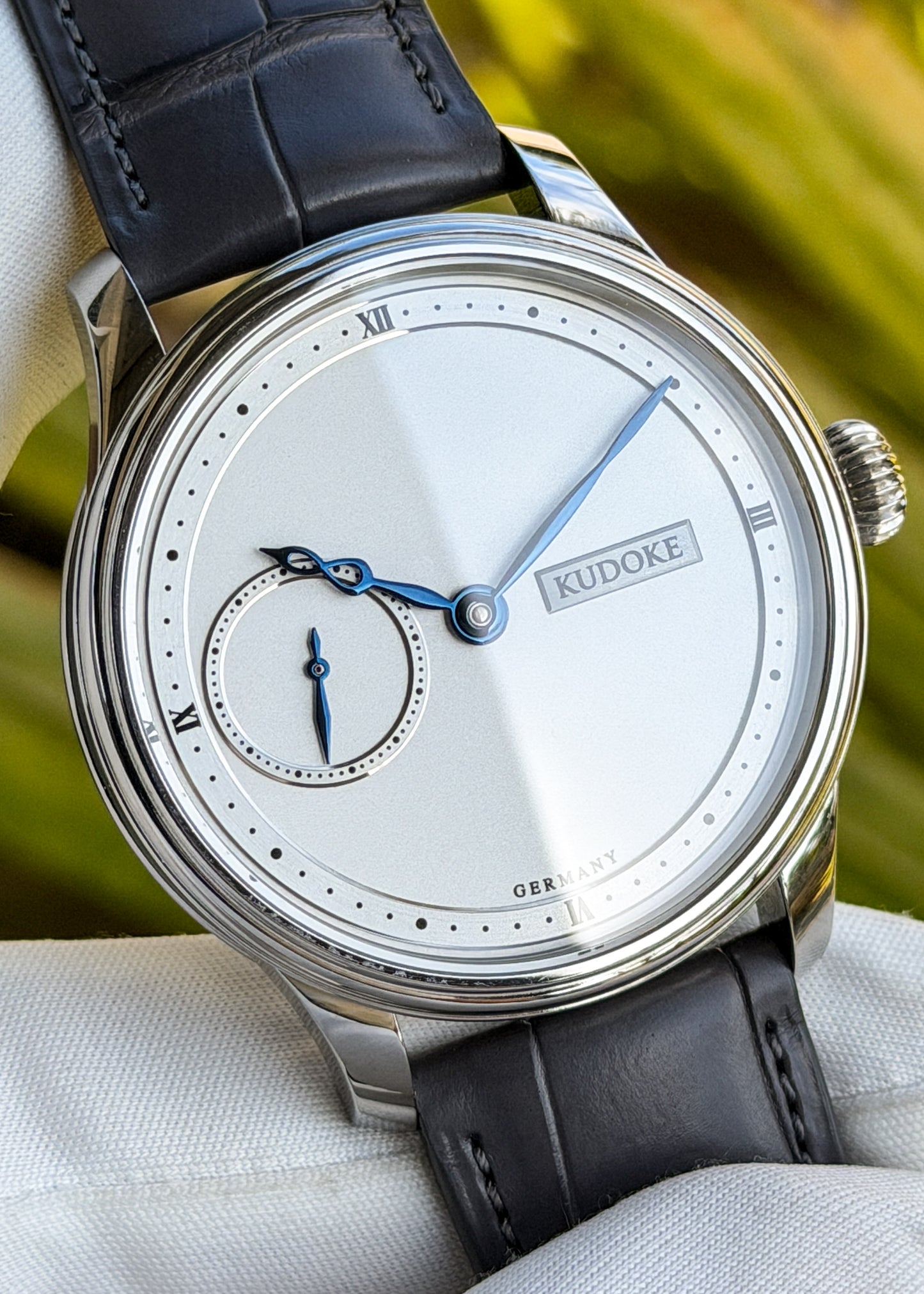 KUDOKE "Kudoke 1" Stainless Steel w/ Bright Silver Dial - Serial #43 (Pre-Owned)