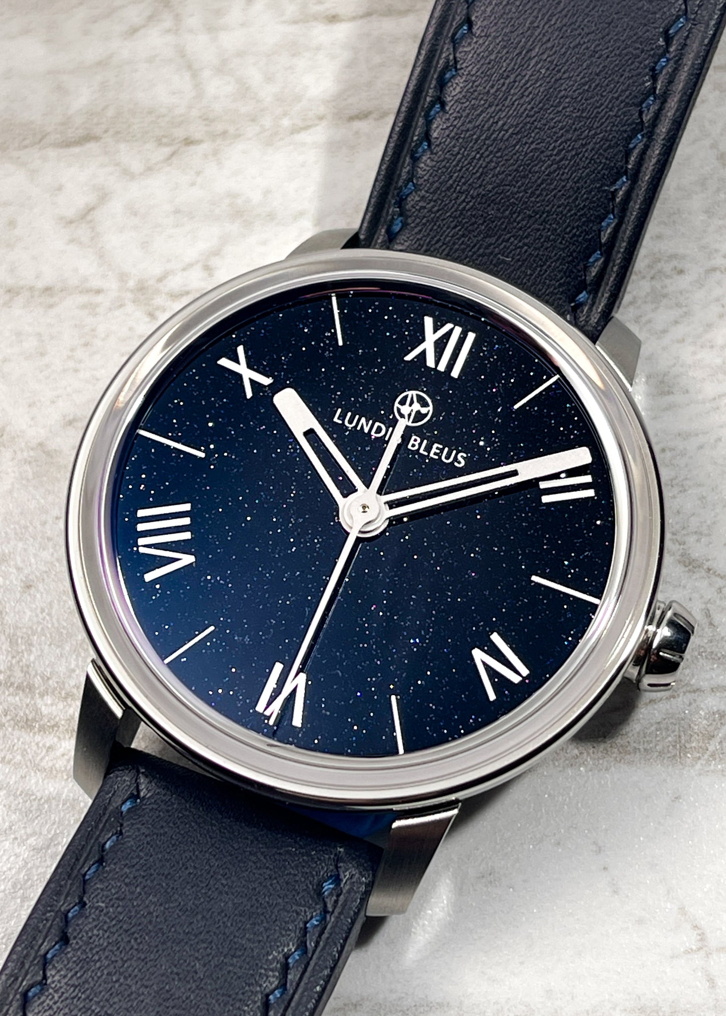 Lundis Bleus Ref. 1120 w/ Deep Blue Aventurine Dial - Serial 110464 (Pre-Owned)