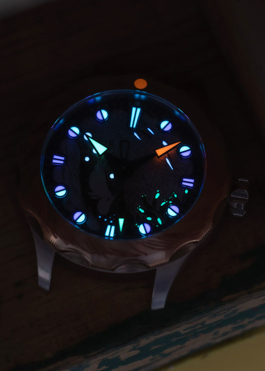 S.U.F Helsinki "S.U.F Helsinki x Moomin Bronze" w/ Two-Tone Blued Hands - Special Edition #14/30 (Pre-Owned)