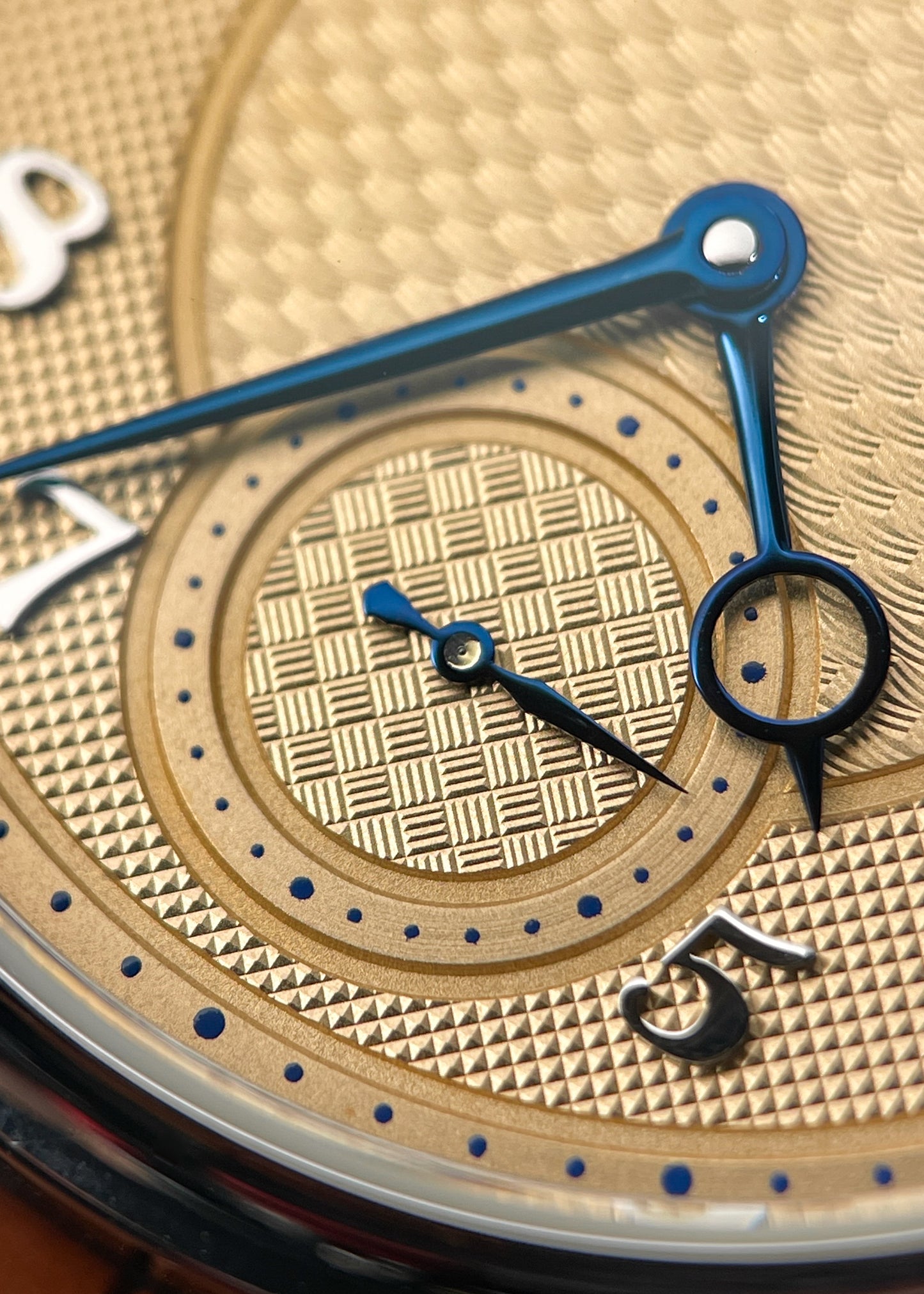 Laine V38 Salmon Dial w/ Triple Guilloché - Serial 213149 (Pre-Owned)