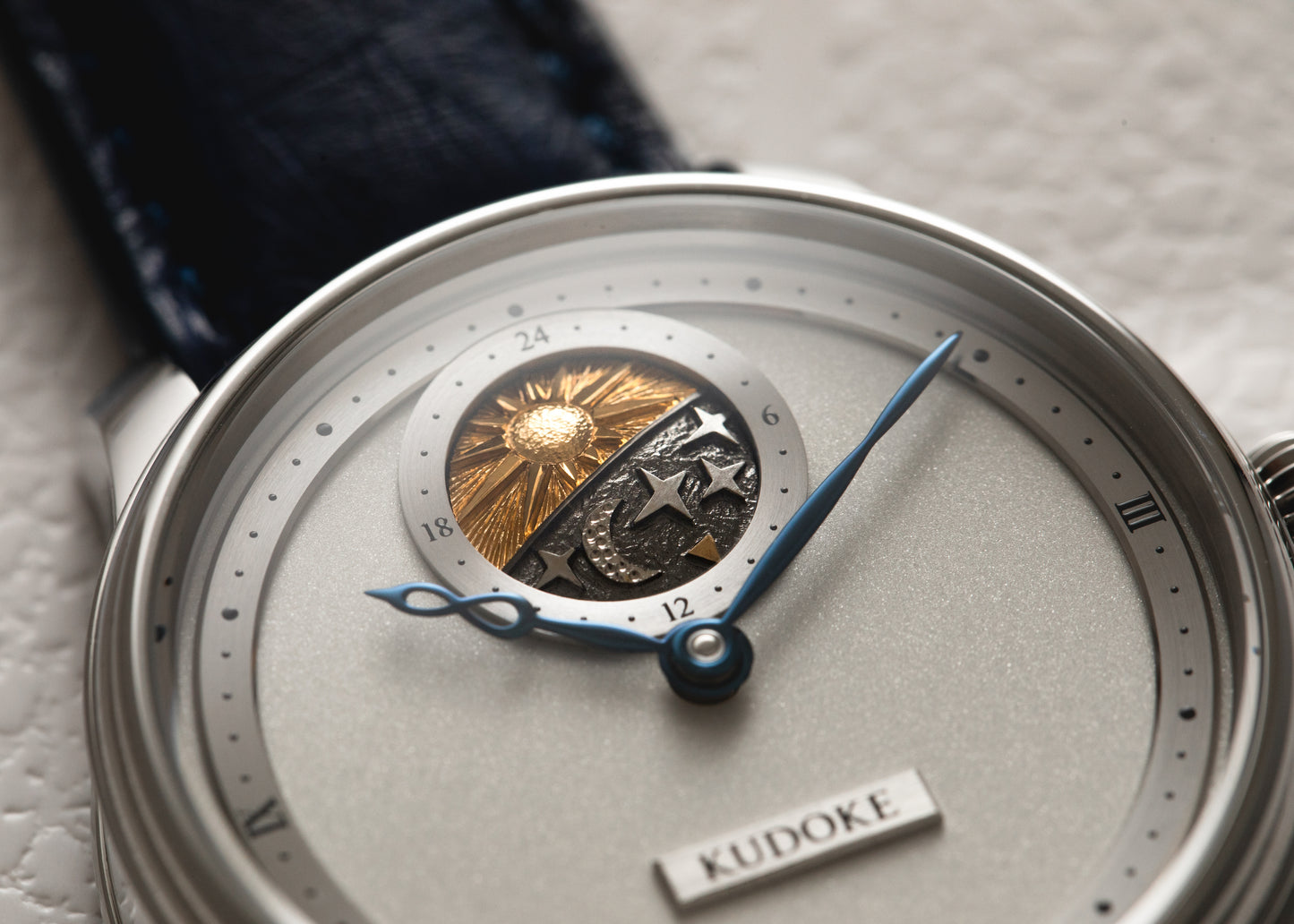 KUDOKE "Kudoke 2" Stainless Steel w/ Bright Silver Dial (Pre-Order)