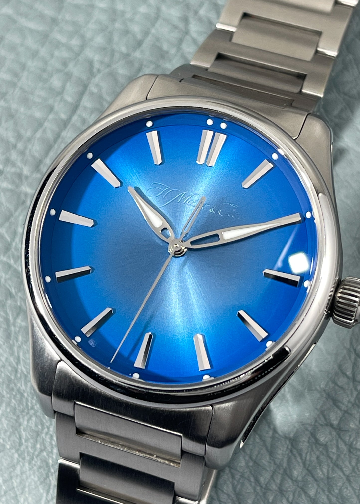 H. Moser & Cie. Pioneer Centre Seconds w/ Arctic Blue Dial - Serial# 134592 (Pre-Owned)