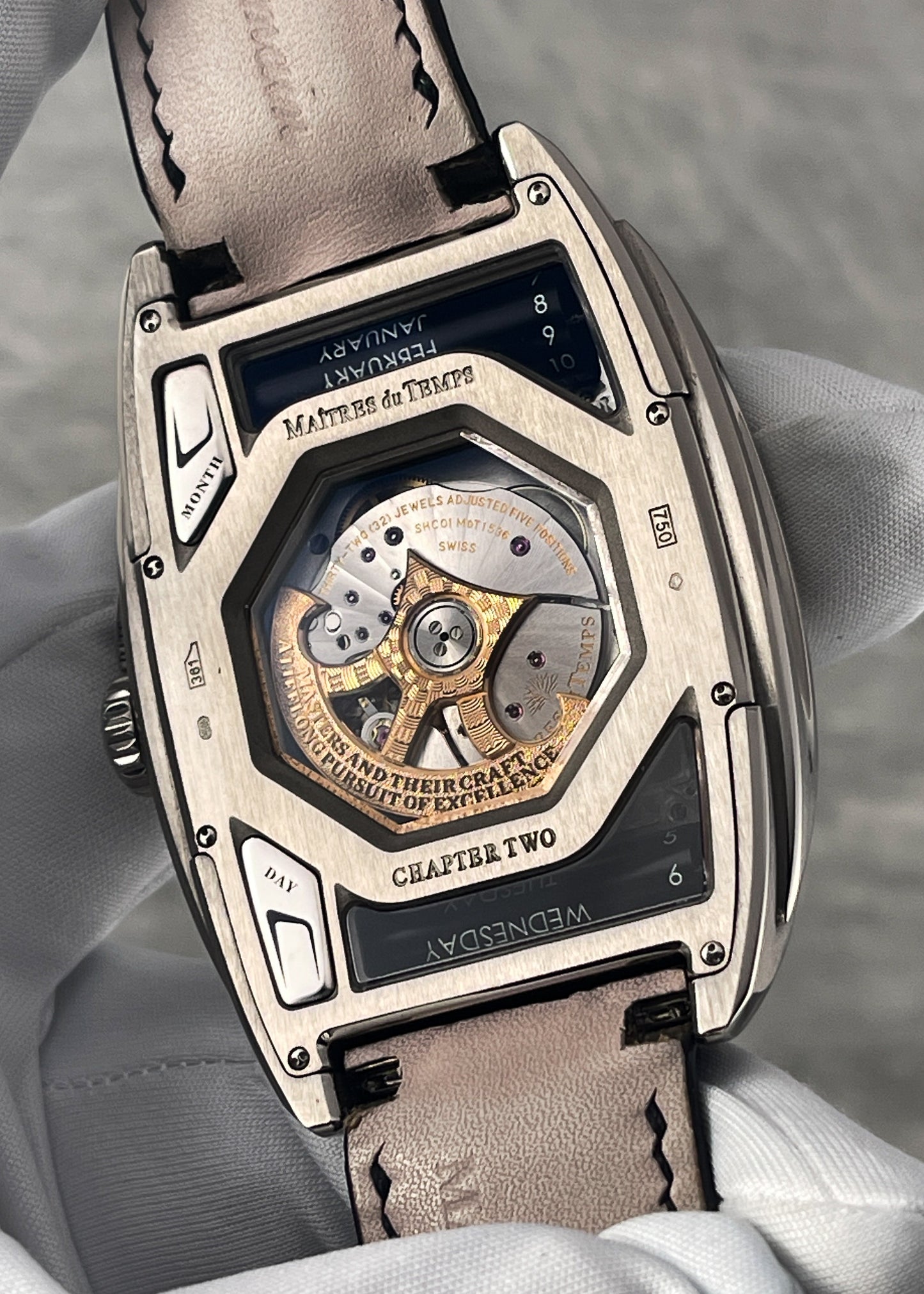 Maitres du Temps “Chapter Two” 18k White Gold (Pre-Owned)