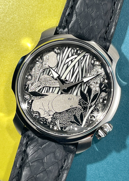 SARPANEVA "Sarpaneva x Moomin" w/ Pitch Black Hands - 25 Piece Special Edition (Pre-Owned)