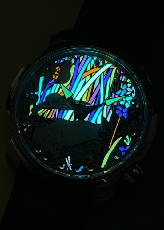 SARPANEVA "Sarpaneva x Moomin" w/ Pitch Black Hands - 25 Piece Special Edition (Pre-Owned)