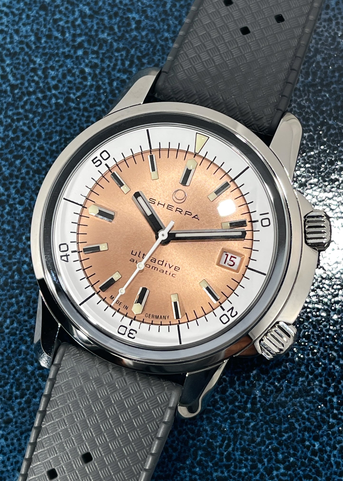 Sherpa Ultradive with Rose Gold "Sun" Dial - Serial #182 (IN STOCK)