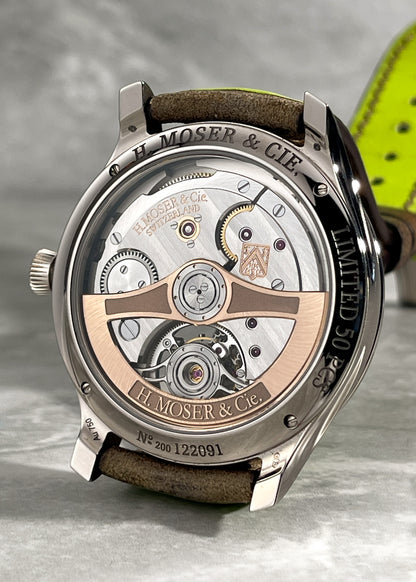 ON HOLD PENDING FUNDS Moser Endeavour Tourbillon w/ Falcon's Eye Dial SE (Pre-Owned)