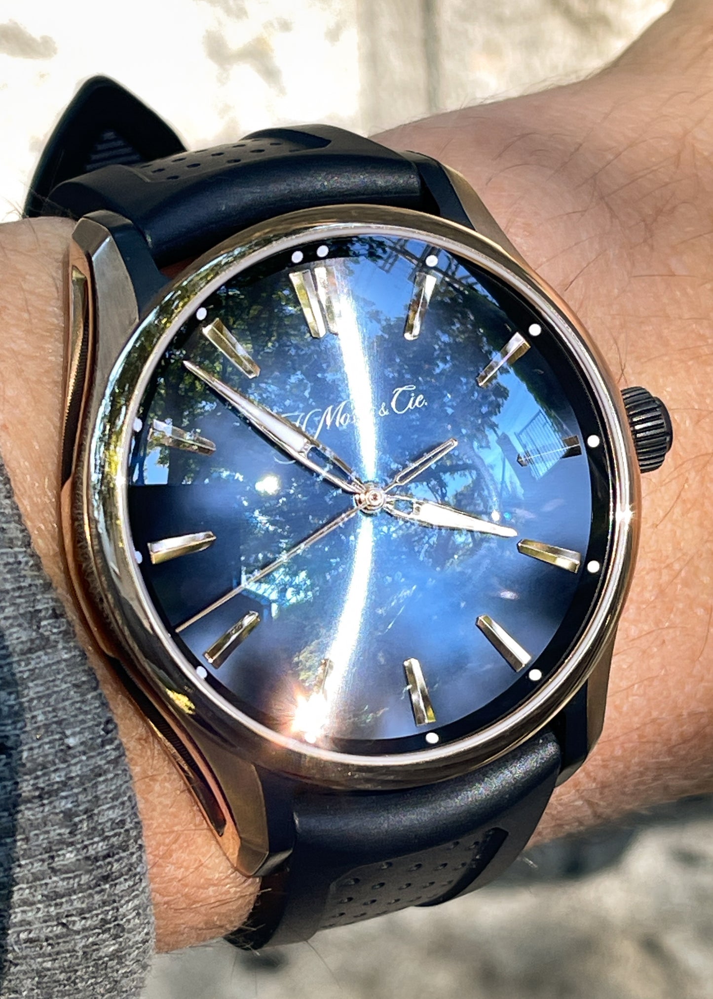 H. Moser & Cie. Pioneer Centre Seconds No 111668 (Pre-Owned)