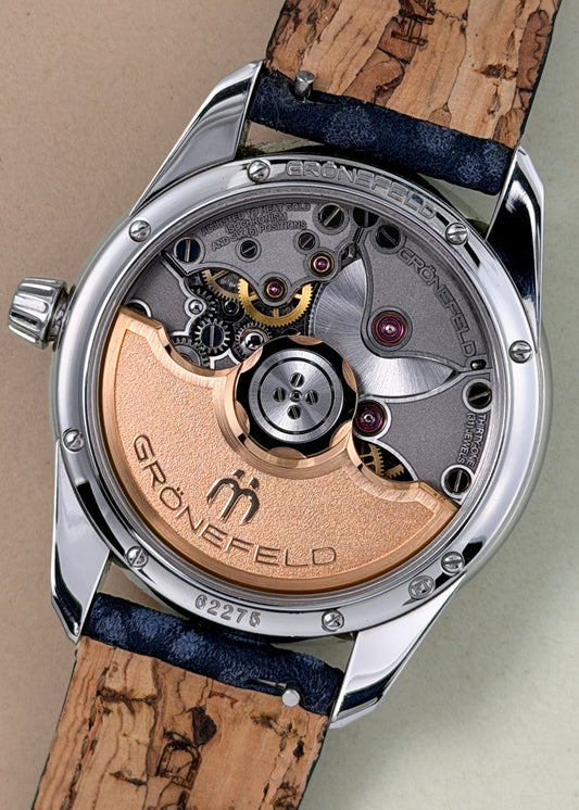 Grönefeld 1941 Principia Stainless Steel Salmon Dial - Serial #211 (Pre-Owned)