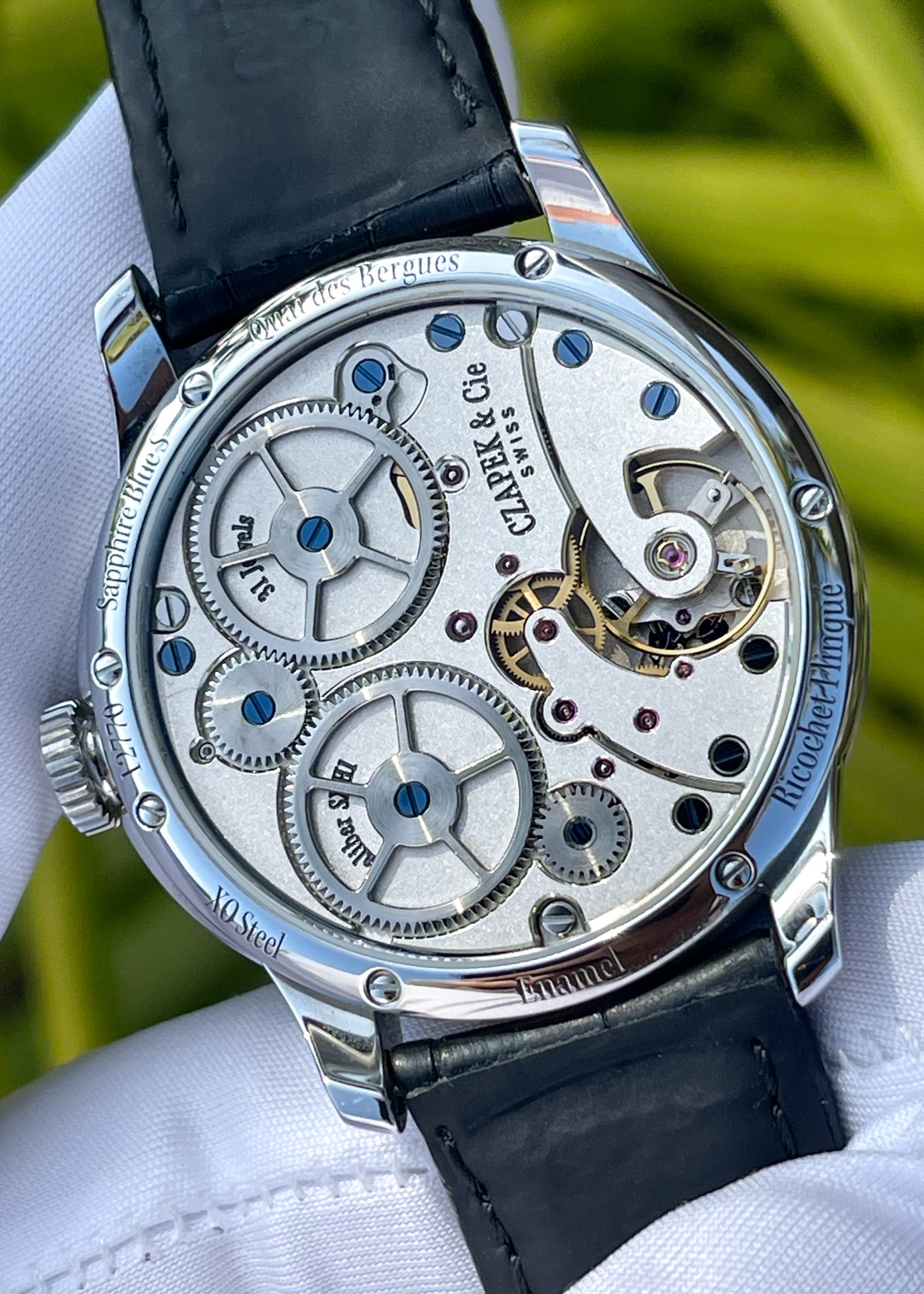 Czapek Quai des Bergues Sapphire Blue S - Serial 12770 (Pre-Owned)