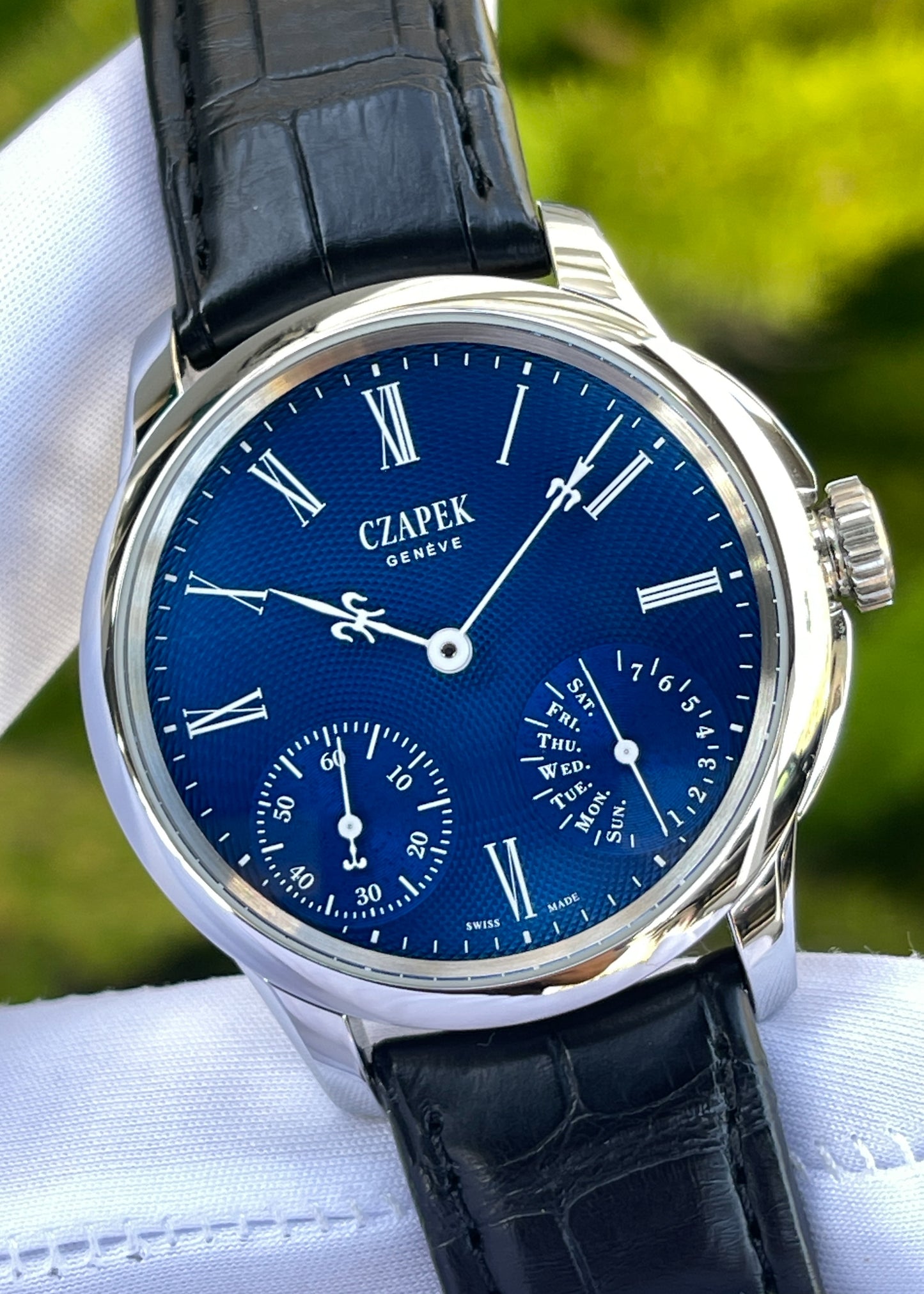 Czapek Quai des Bergues Sapphire Blue S - Serial 12770 (Pre-Owned)