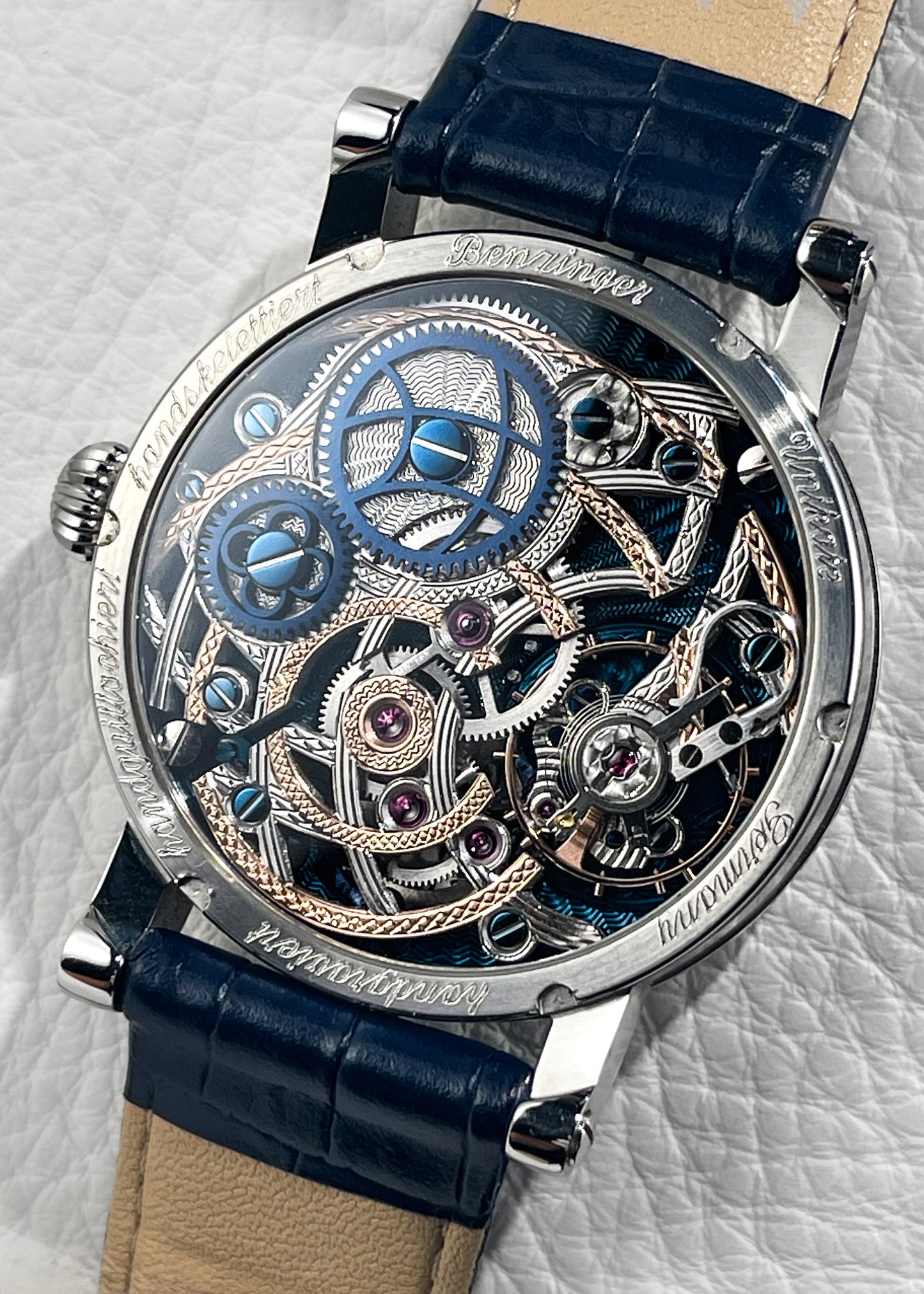 Benzinger Stainless Steel "Regulator Blue" (Pre-Owned)