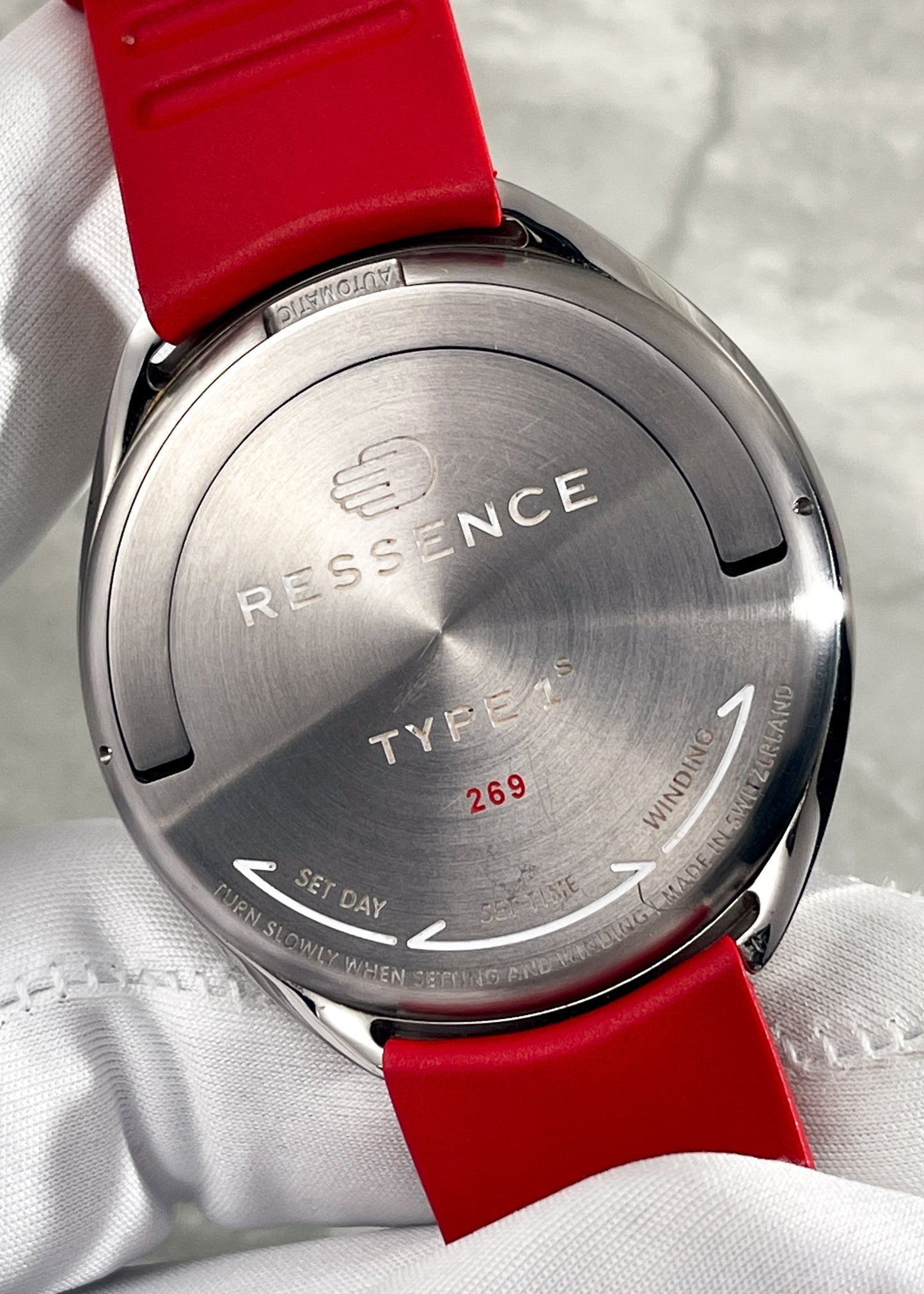 Ressence Type 1 Slim Red  - Serial #269 (Pre-Owned)