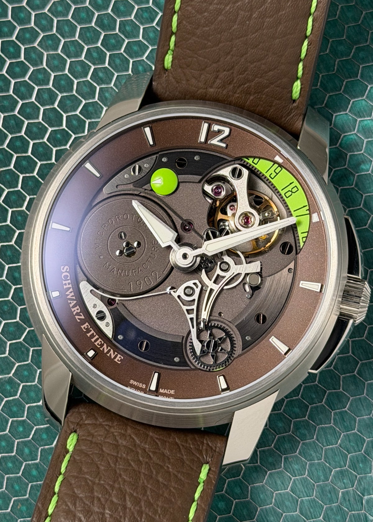 Schwarz Etienne Roswell 08 Tobacco Green - Serial #AB0919 (Pre-Owned)