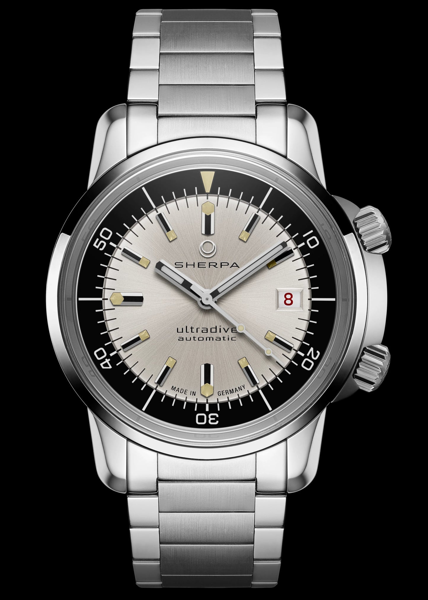 Sherpa Ultradive with Silver and Black "Tuxedo" Dial - Serial #186 (IN STOCK)